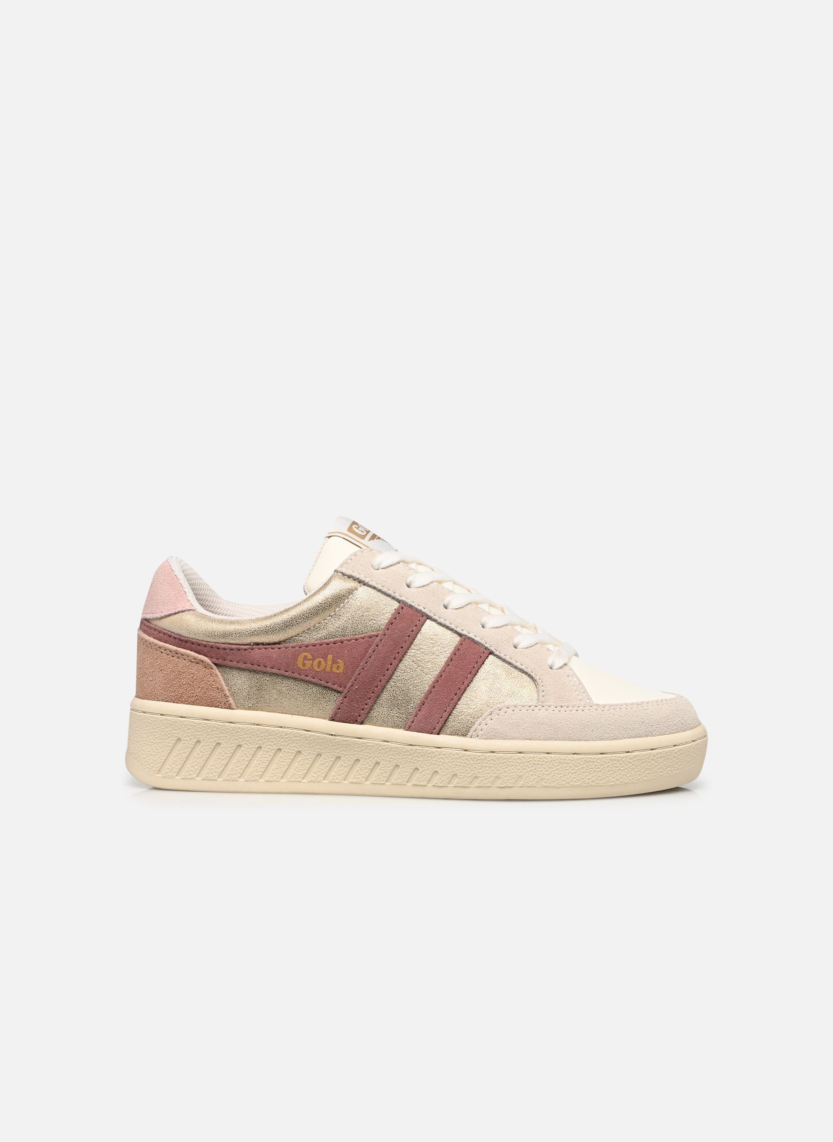 Niedrige Sneaker SUPERSLAM BLAZE damen rosa Gola Niedrige Sneaker SUPERSLAM BLAZE damen rosa GOLD/BROWNROSE/CHALK PINK
