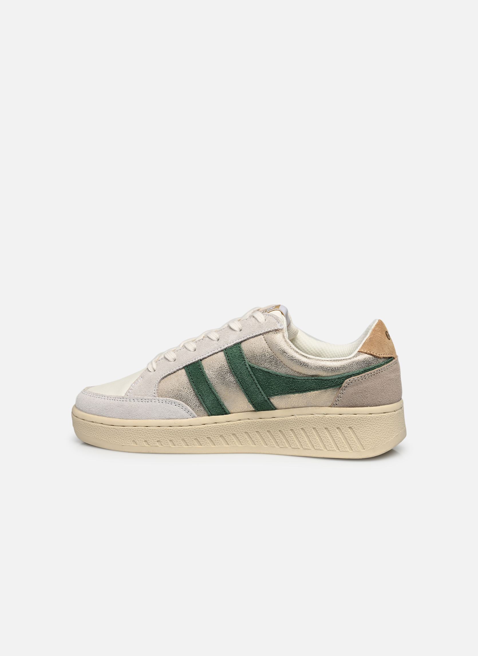 Baskets basses SUPERSLAM BLAZE femme or et bronze Gola Baskets basses SUPERSLAM BLAZE femme or et bronze GOLD/EVERGREEN/BROWN SUGAR
