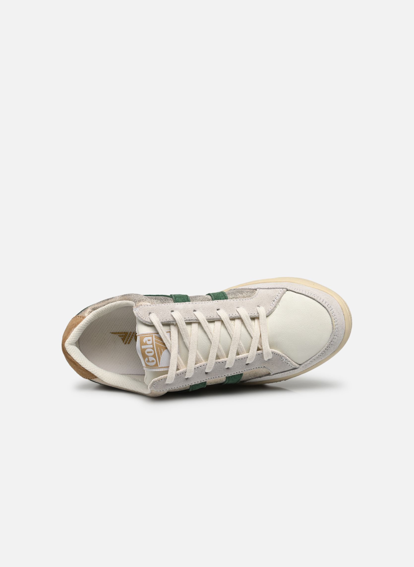 Baskets basses SUPERSLAM BLAZE femme or et bronze Gola Baskets basses SUPERSLAM BLAZE femme or et bronze GOLD/EVERGREEN/BROWN SUGAR