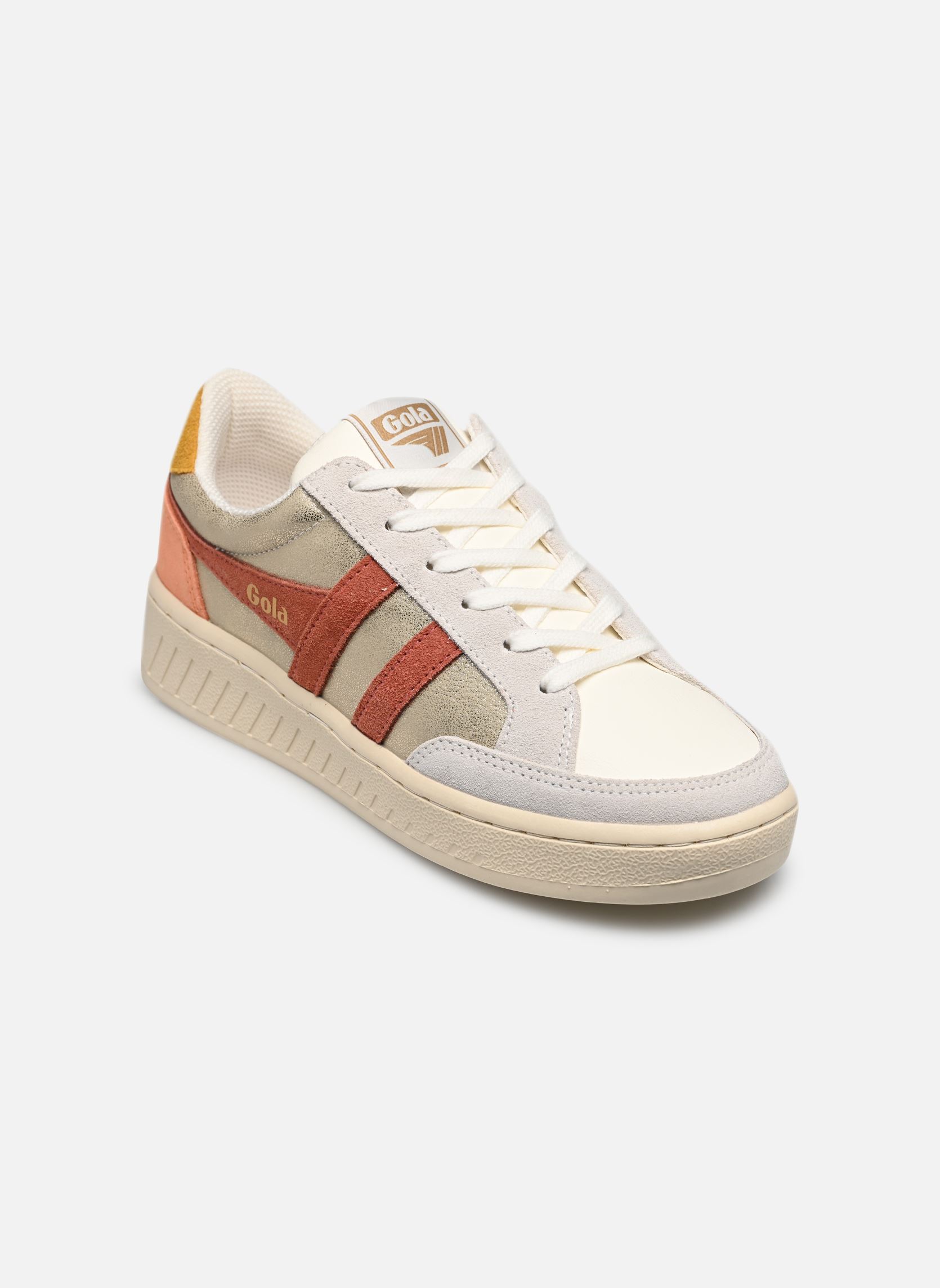 Baskets basses SUPERSLAM BLAZE femme or et bronze Gola Baskets basses SUPERSLAM BLAZE femme or et bronze GOLD/ORANGE SPICE/SUN