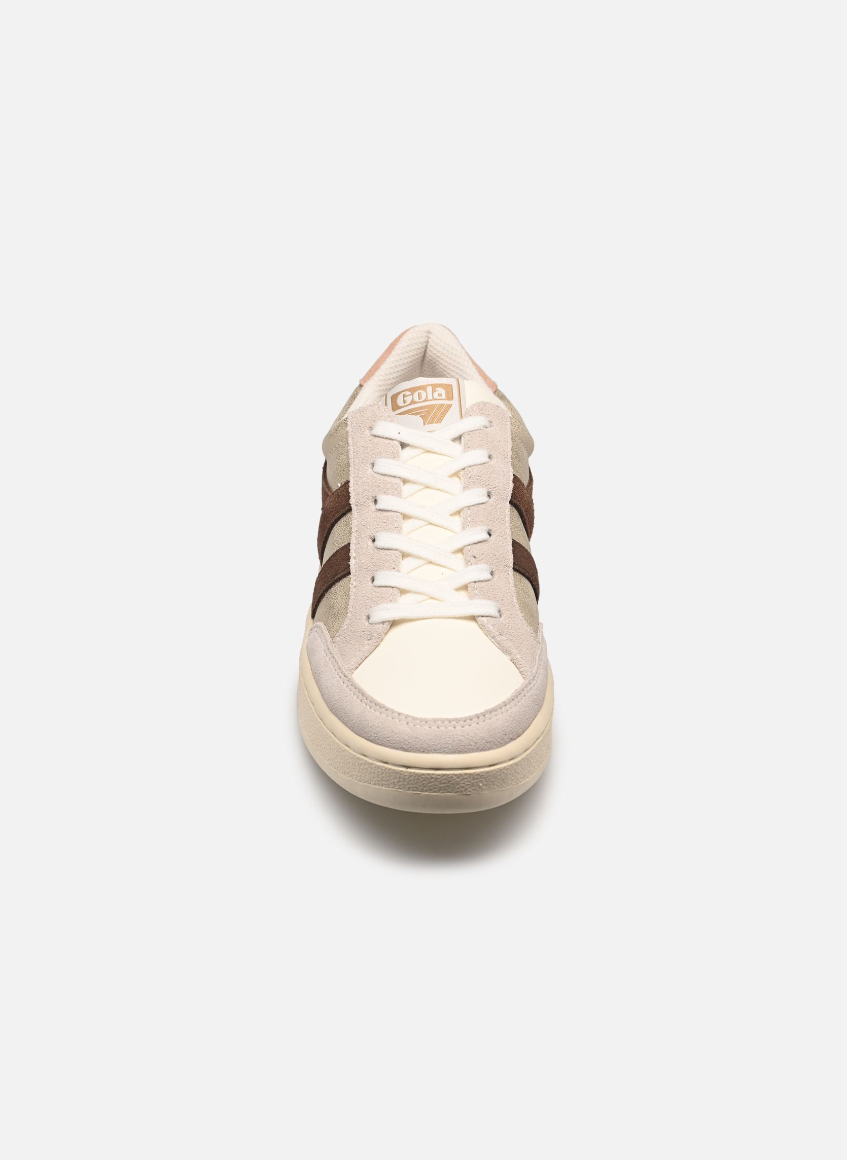 Lage sneakers SUPERSLAM BLAZE dames goud en brons Gola Lage sneakers SUPERSLAM BLAZE dames goud en brons GOLD/DARK BROWN/CAMEO