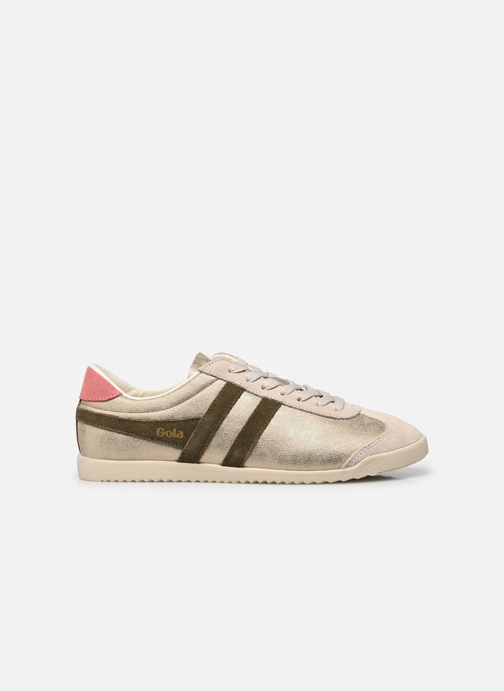 Baskets basses BULLET BLAZE femme beige Gola Baskets basses BULLET BLAZE femme beige GOLD/KHAKI/CORAL PINK