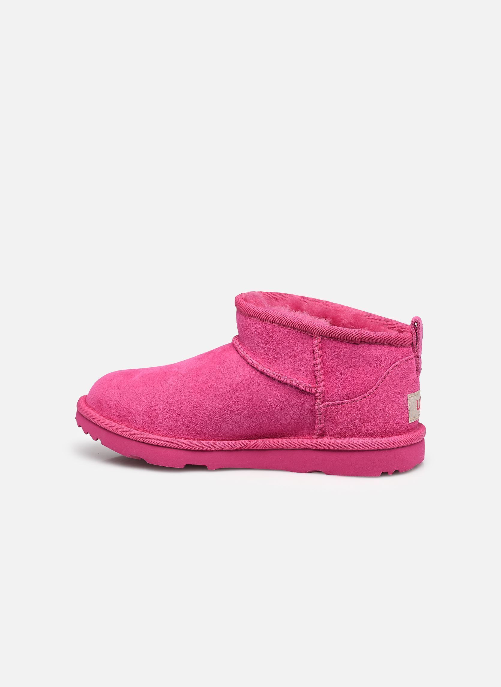 Stiefeletten / Ankle Boots Kids' Classic Ultra Mini mädchen rosa UGG Stiefeletten / Ankle Boots Kids' Classic Ultra Mini mädchen rosa DARK PEONY