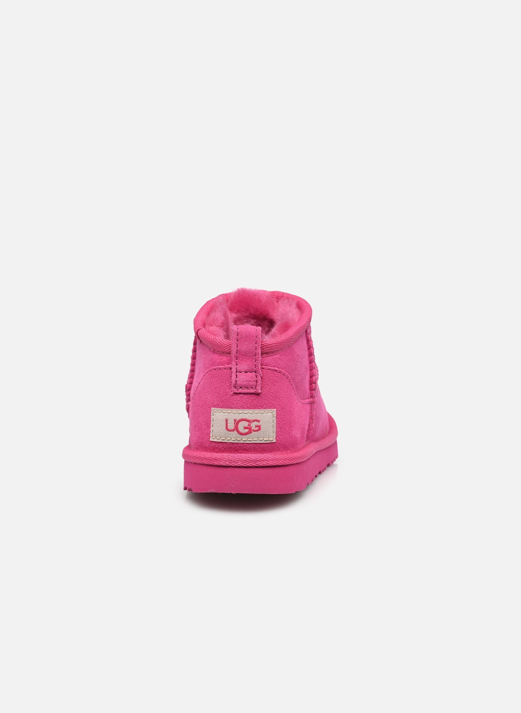 Stiefeletten / Ankle Boots Kids' Classic Ultra Mini mädchen rosa UGG Stiefeletten / Ankle Boots Kids' Classic Ultra Mini mädchen rosa DARK PEONY
