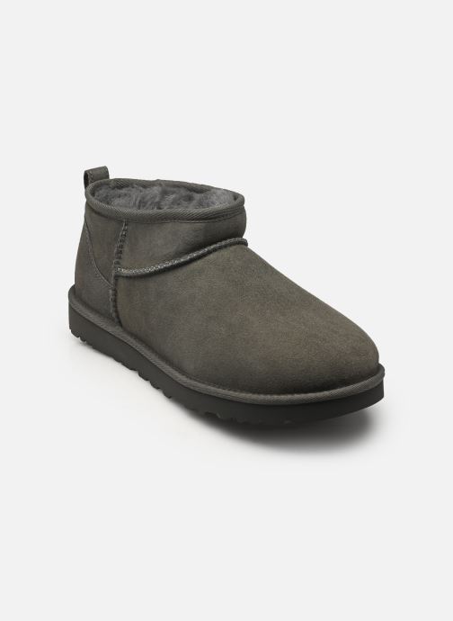 UGG Bottes fourrées M Classic Ultra Mini homme gris