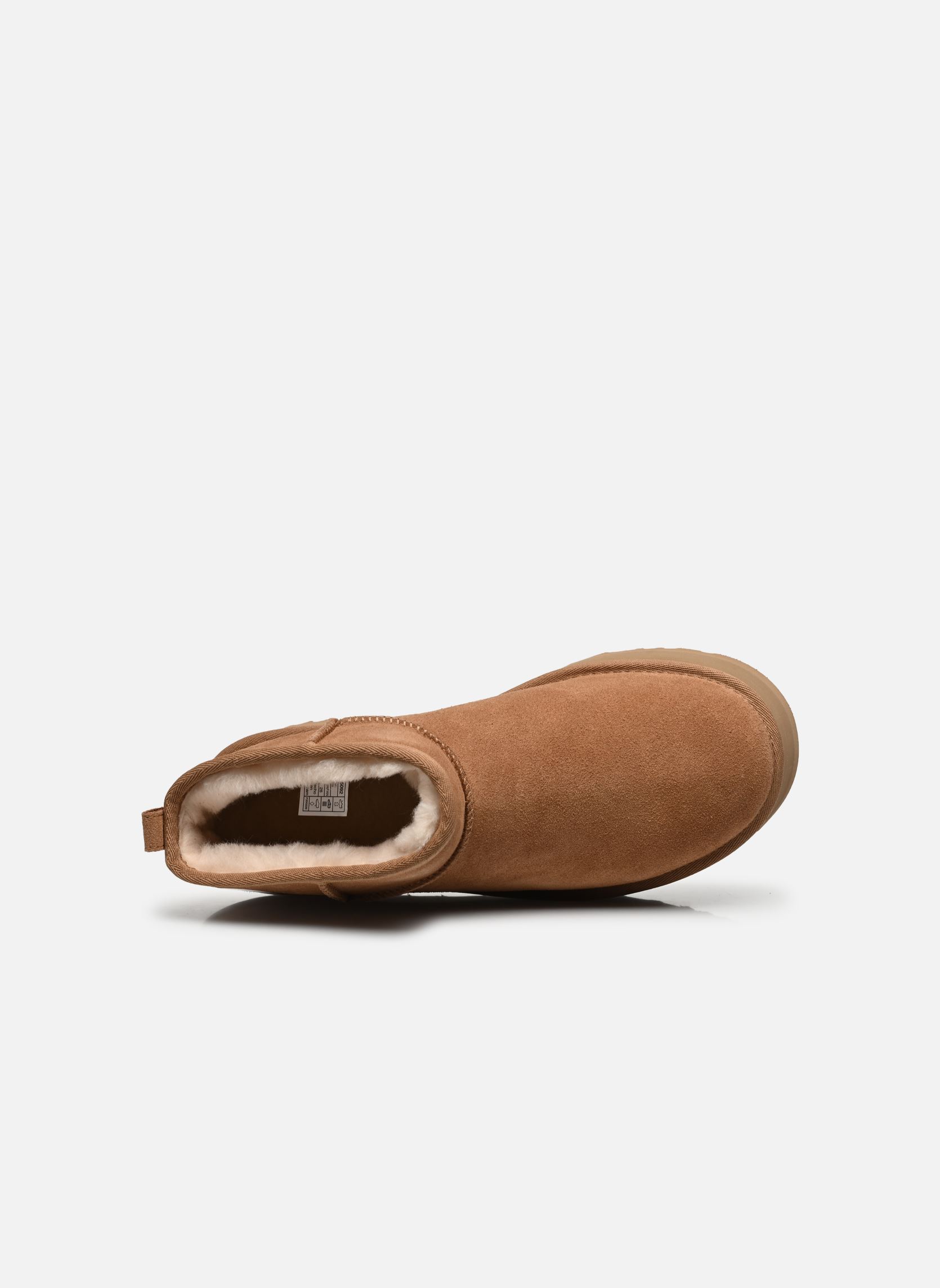 Gefütterte Stiefeletten W Classic Ultra Mini Platform damen braun UGG Gefütterte Stiefeletten W Classic Ultra Mini Platform damen braun CHESTNUT