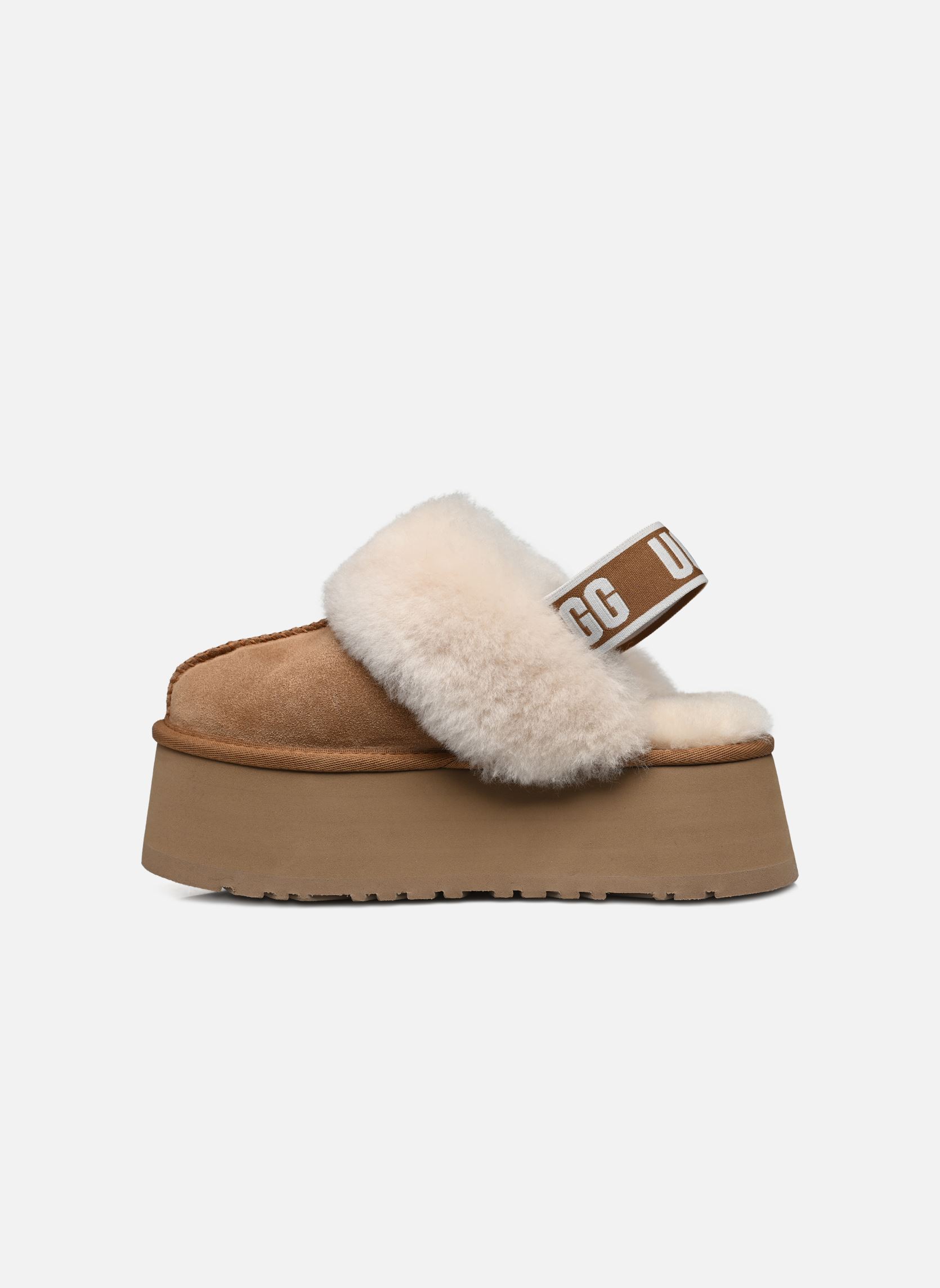 Hausschuhe W FUNKETTE damen braun UGG Hausschuhe W FUNKETTE damen braun CHESTNUT
