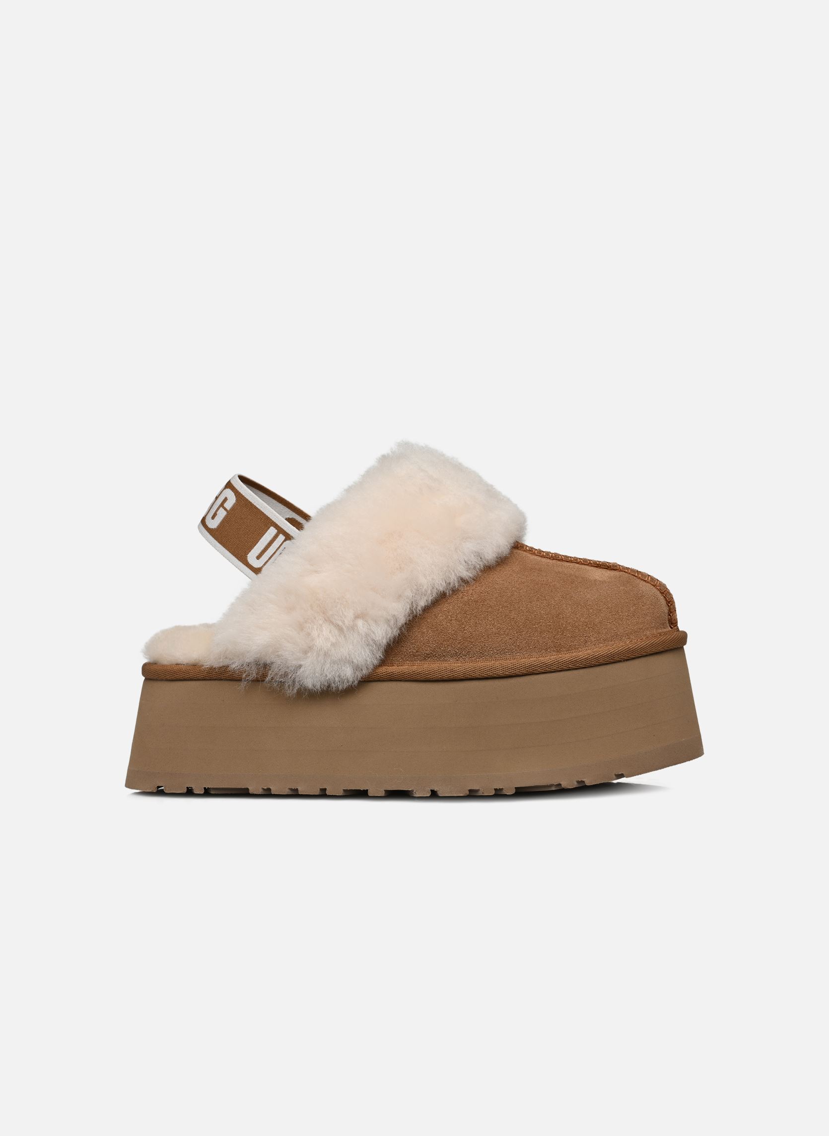 Hausschuhe W FUNKETTE damen braun UGG Hausschuhe W FUNKETTE damen braun CHESTNUT