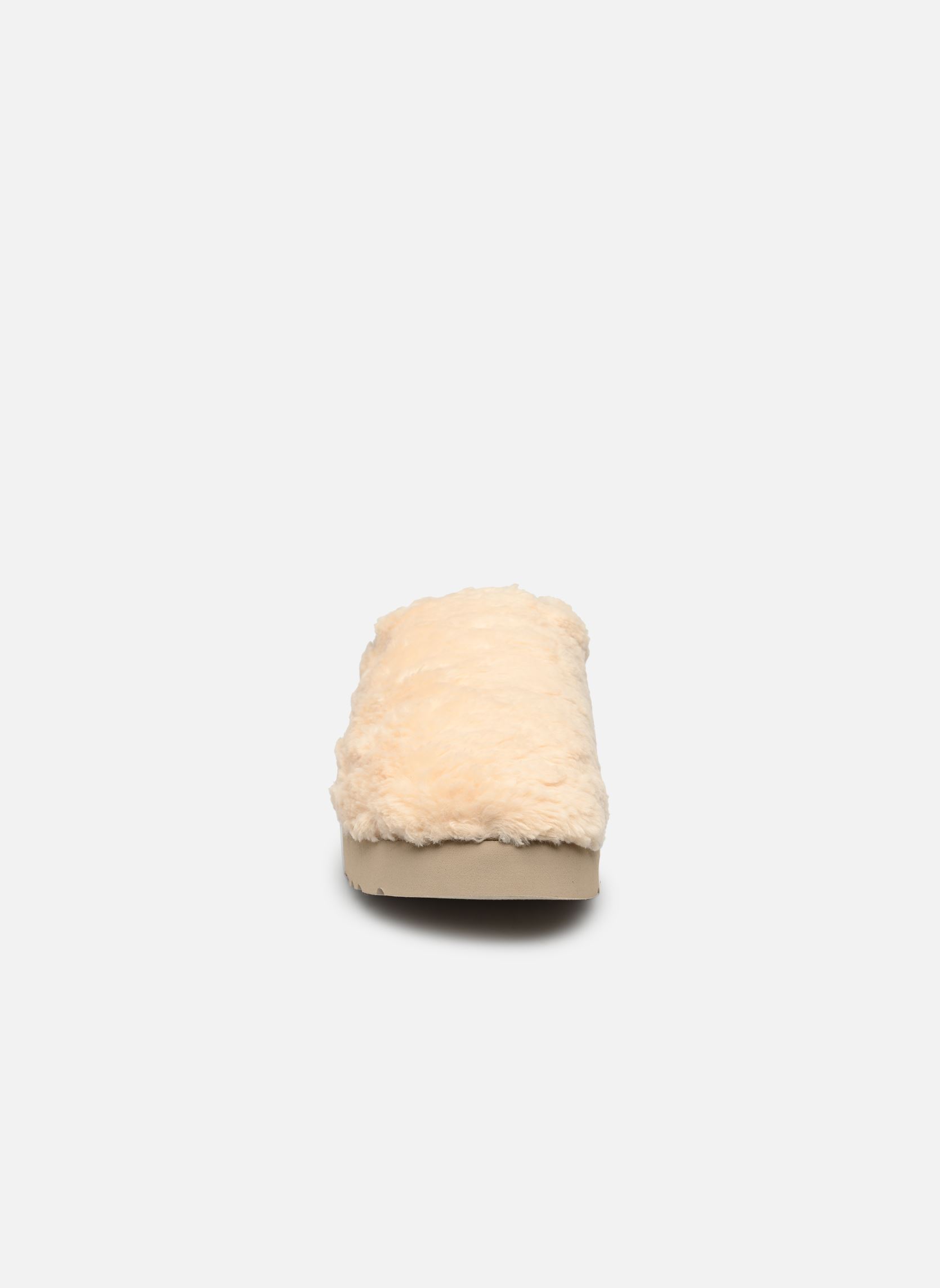 Chaussons W FUZZ SUGAR SLIDE femme blanc UGG Chaussons W FUZZ SUGAR SLIDE femme blanc NATURAL