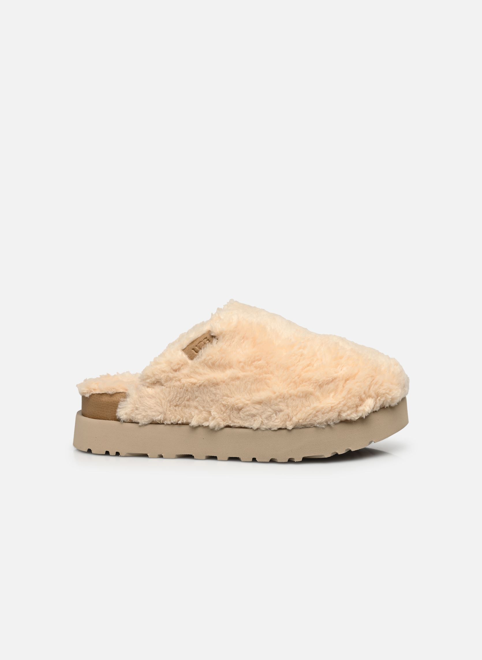 UGG Hausschuhe W FUZZ SUGAR SLIDE damen weiß - online kaufen