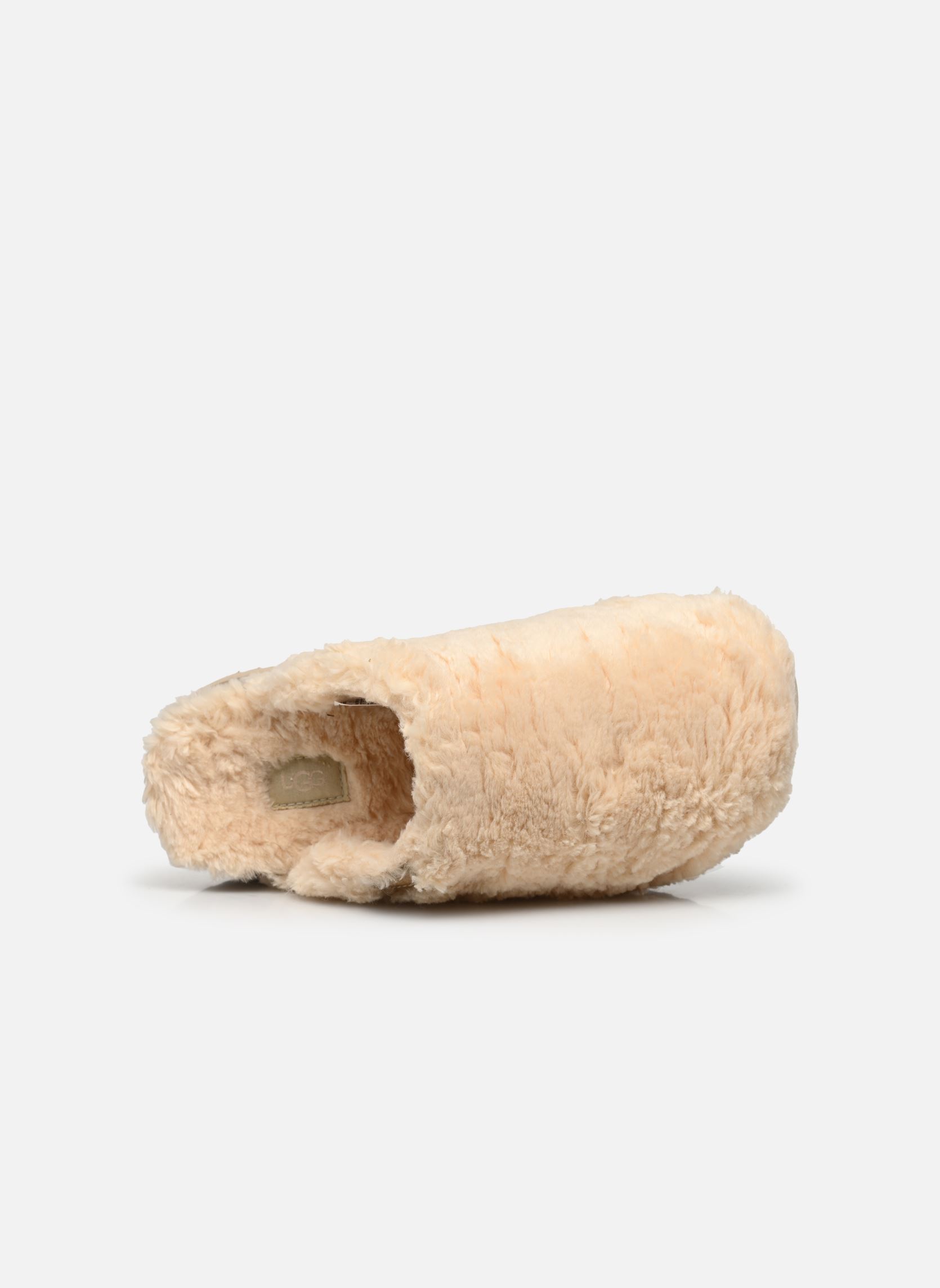 Chaussons W FUZZ SUGAR SLIDE femme blanc UGG Chaussons W FUZZ SUGAR SLIDE femme blanc NATURAL