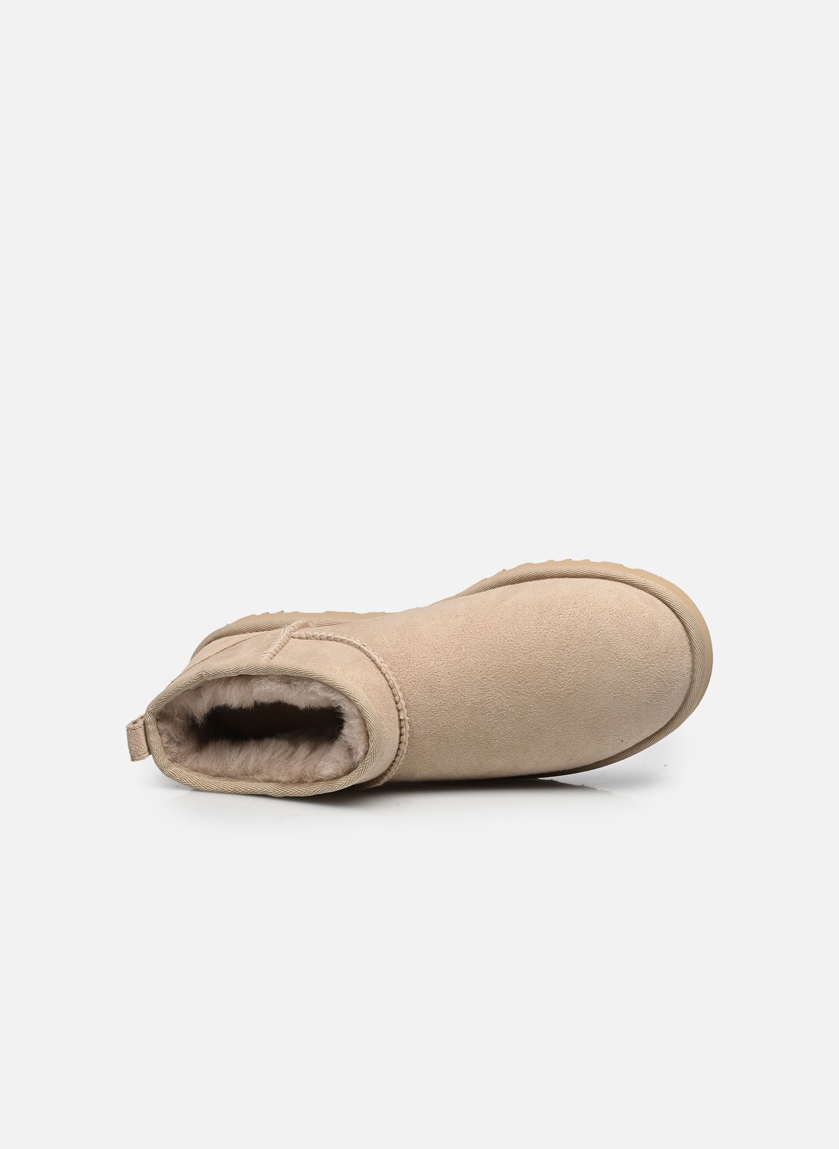 Bottines fourrées W Classic Ultra Mini femme beige UGG Bottines fourrées W Classic Ultra Mini femme beige MOONLIGHT
