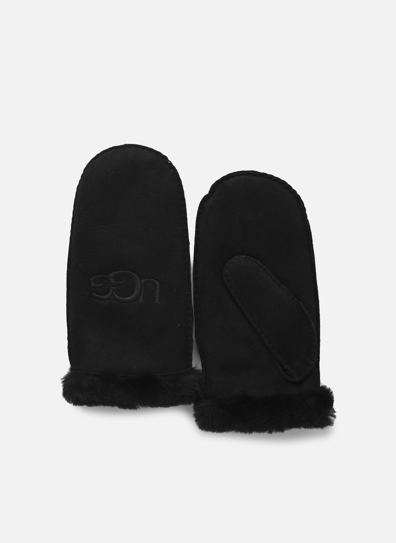 Gants UGG W SHEARLING UGG EMBROIDER MITTEN pour Accessoires