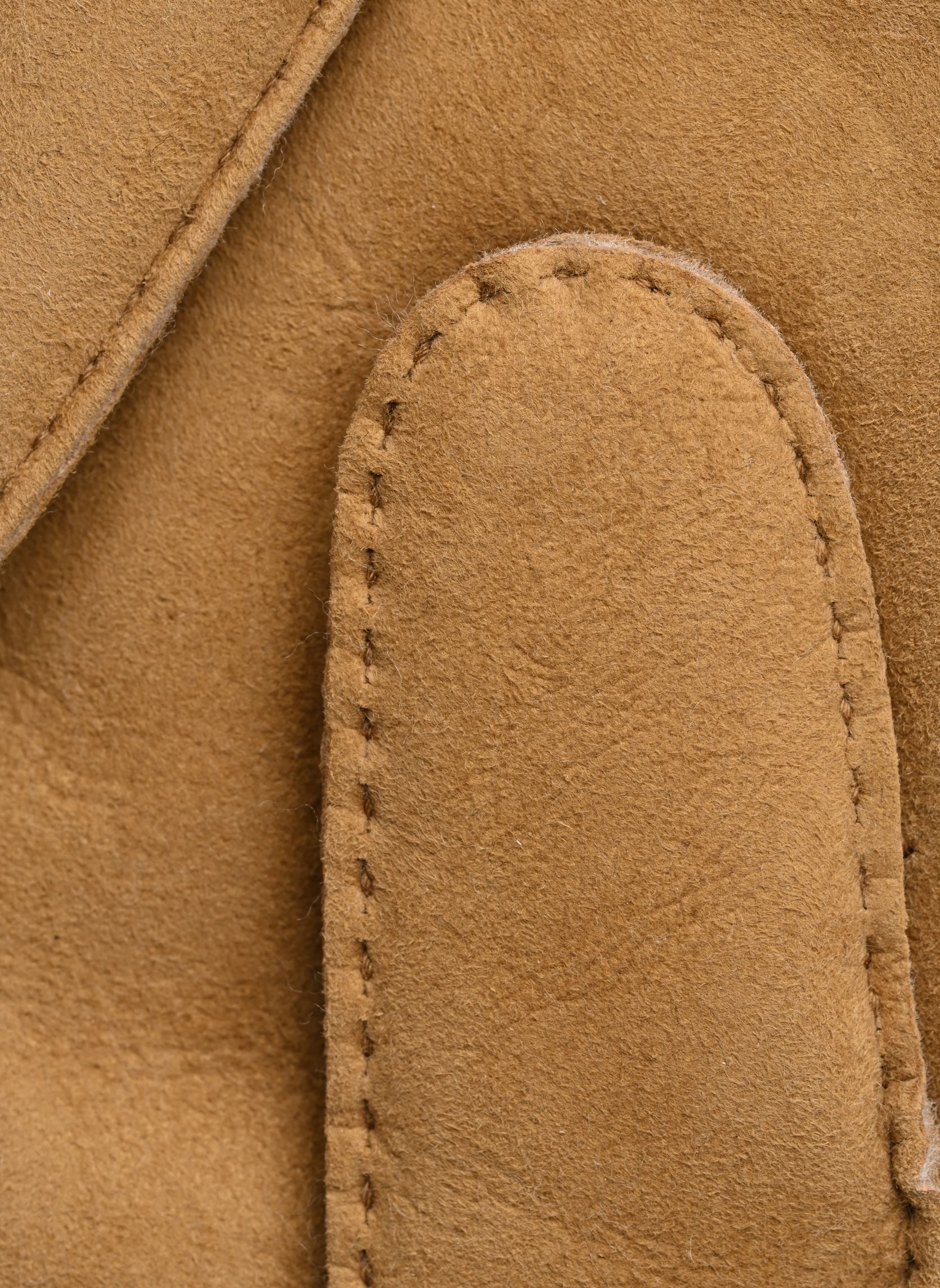 Mitaines W SHEARLING UGG EMBROIDER MITTEN femme marron UGG Mitaines W SHEARLING UGG EMBROIDER MITTEN femme marron CHESTNUT