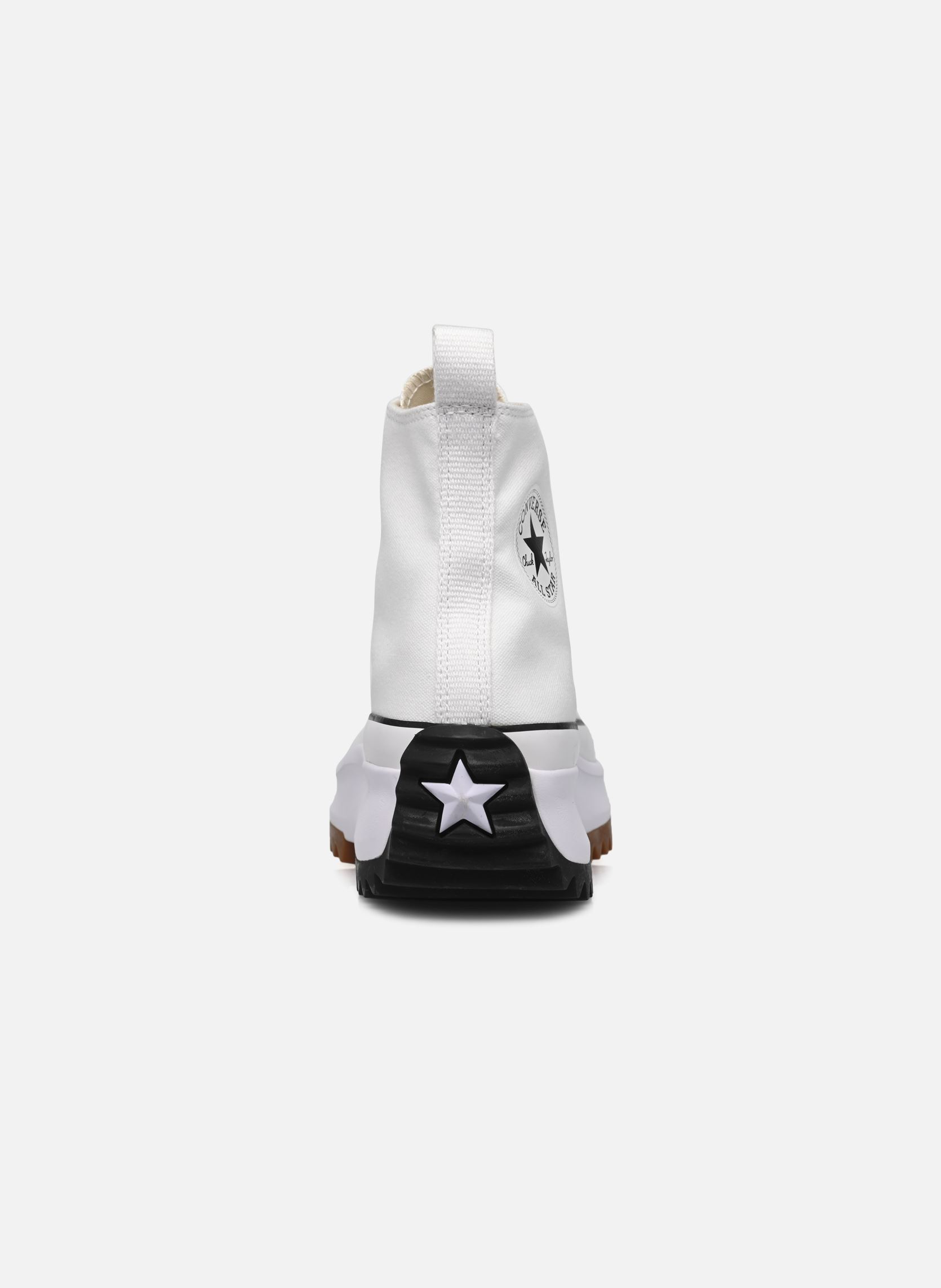 Baskets toile Run Star Hike Hi M homme blanc Converse Baskets toile Run Star Hike Hi M homme blanc WHITE/BLACK/GUM