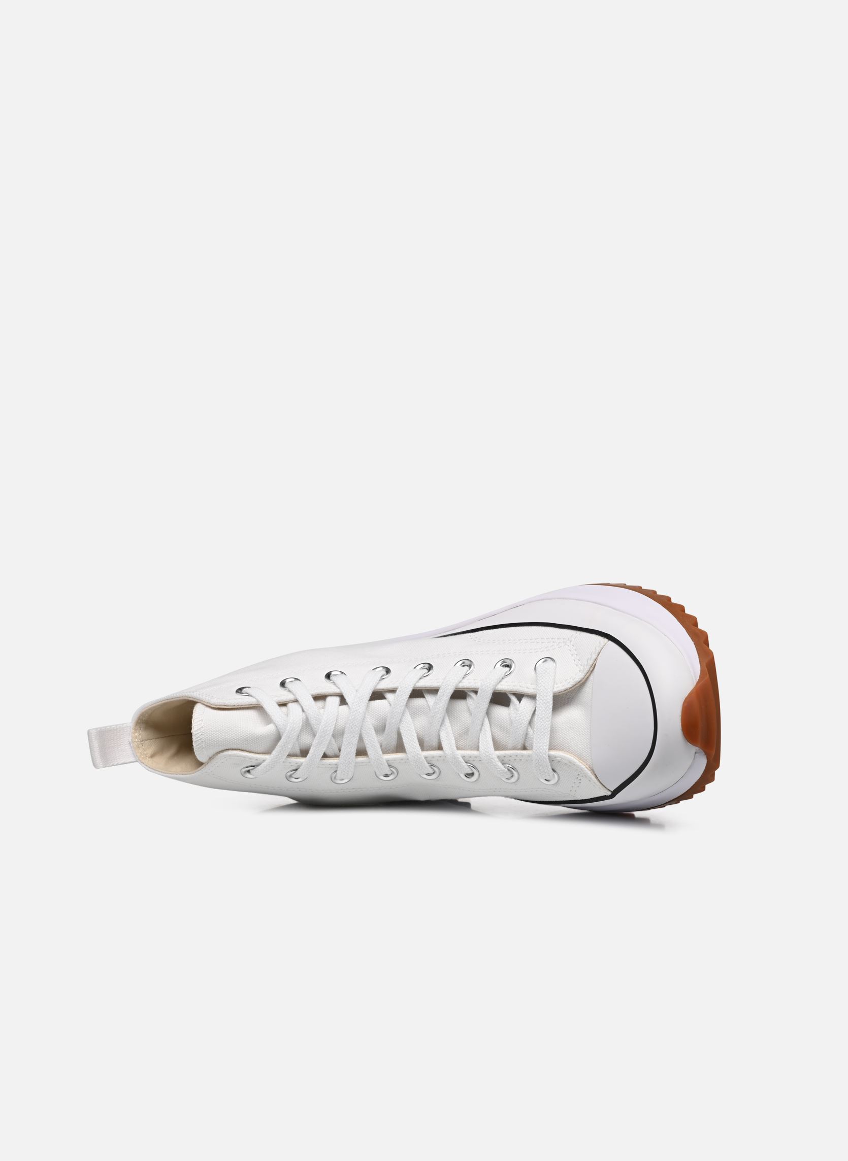 Baskets toile Run Star Hike Hi M homme blanc Converse Baskets toile Run Star Hike Hi M homme blanc WHITE/BLACK/GUM