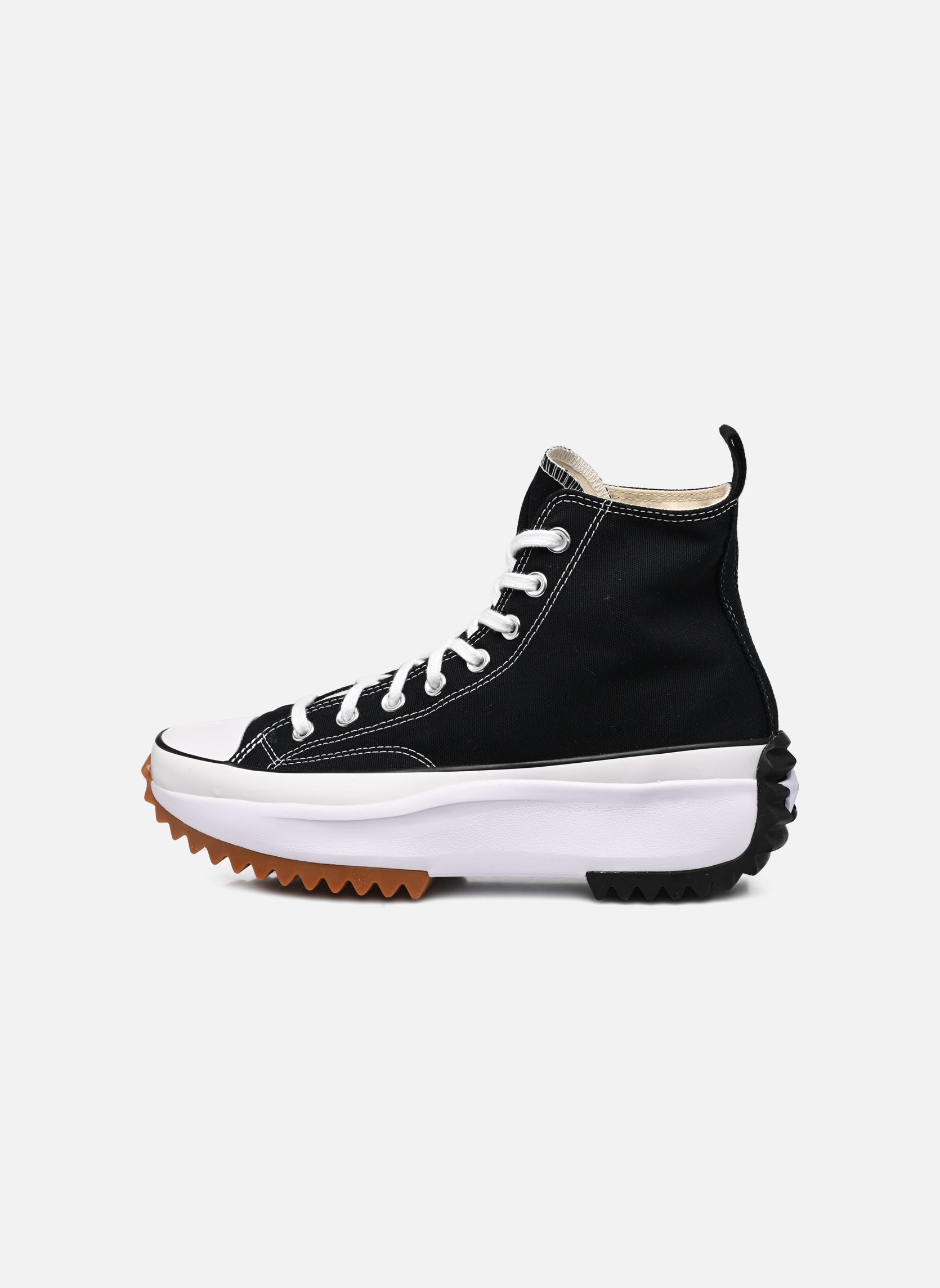 Baskets toile Run Star Hike Hi M homme noir Converse Baskets toile Run Star Hike Hi M homme noir BLACKWHITEGUM