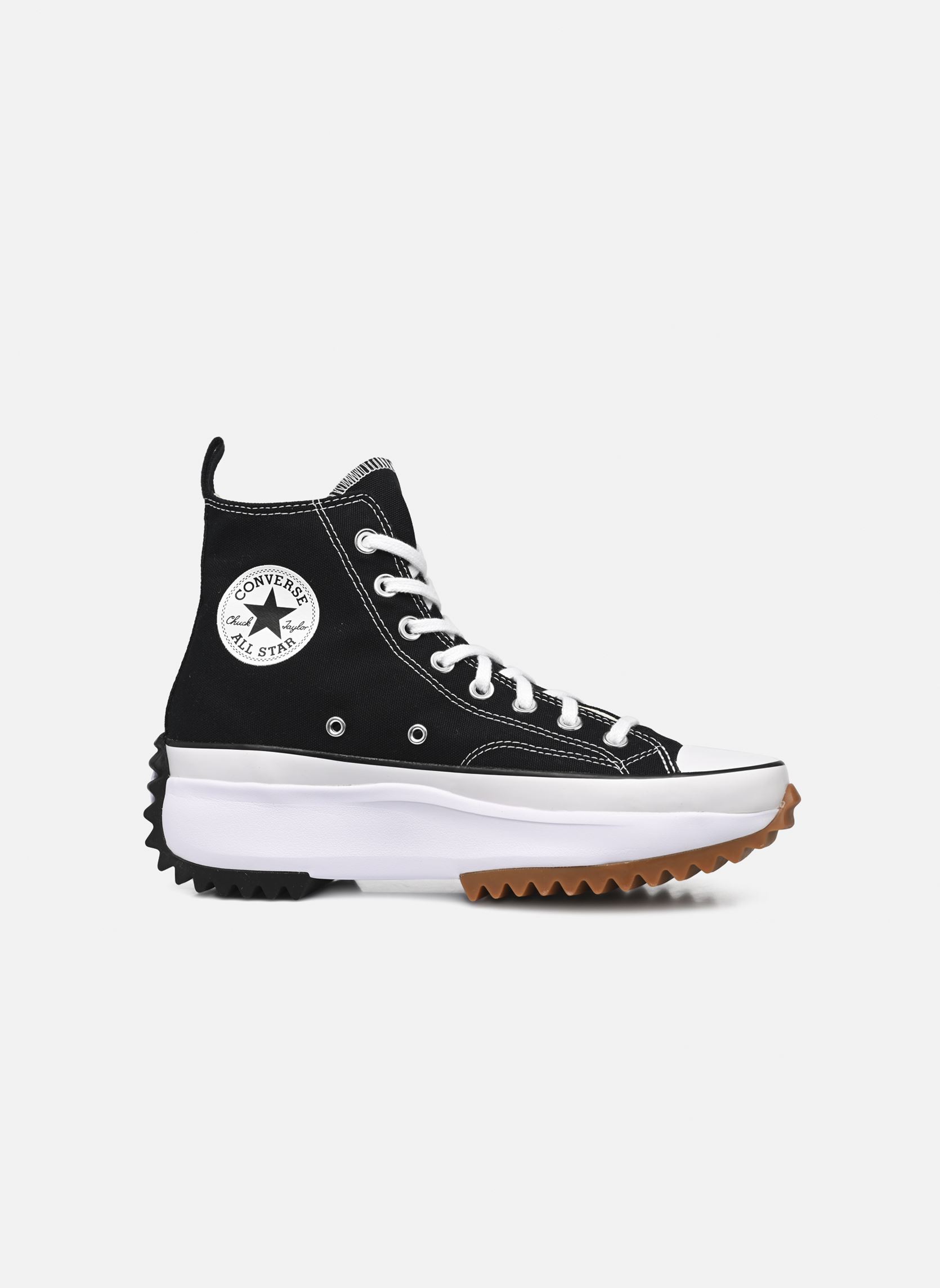 Baskets toile Run Star Hike Hi M homme noir Converse Baskets toile Run Star Hike Hi M homme noir BLACKWHITEGUM