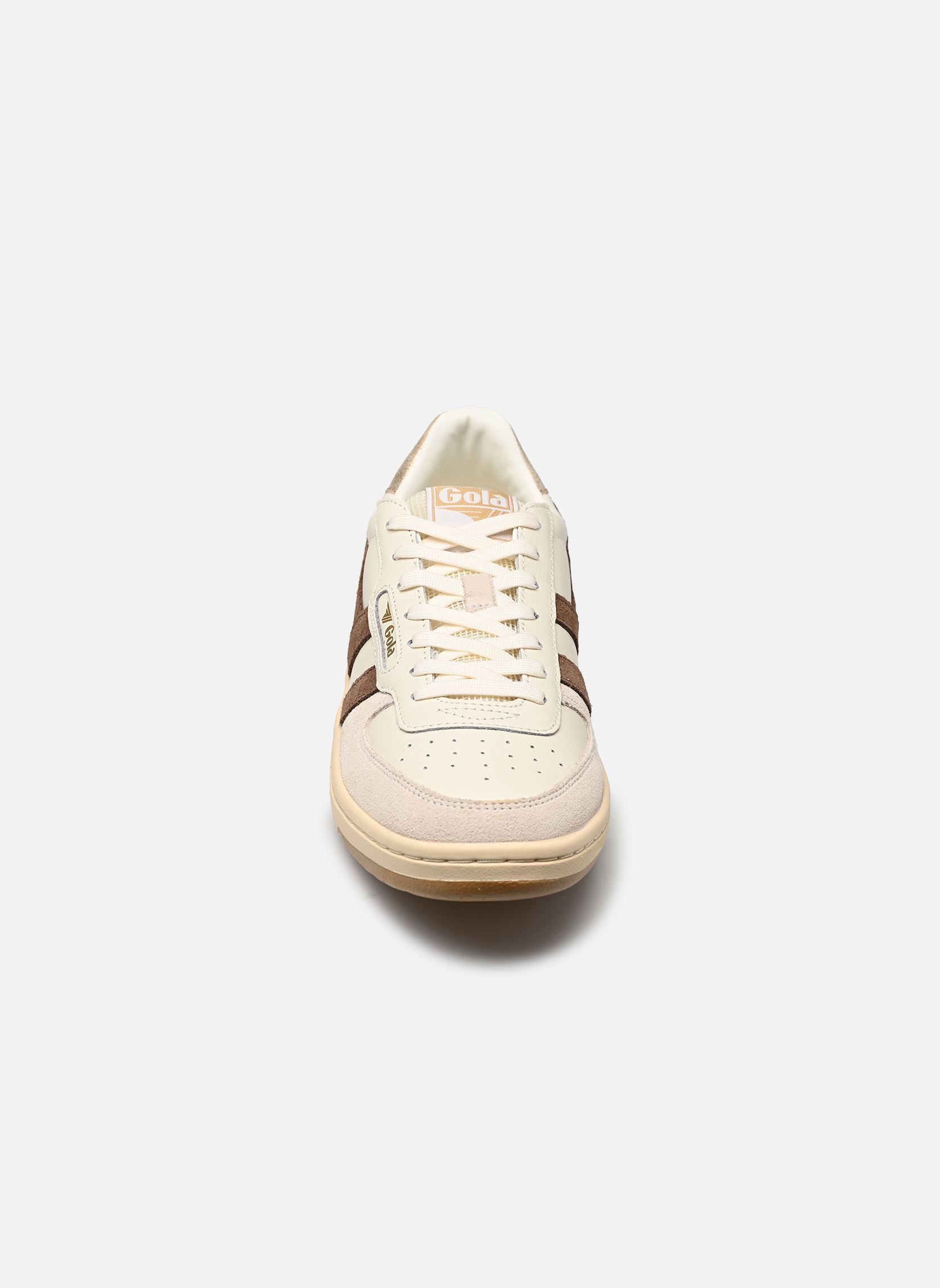 Baskets basses HAWK W femme blanc Gola Baskets basses HAWK W femme blanc OFF WHITE/OTTER/GOLD