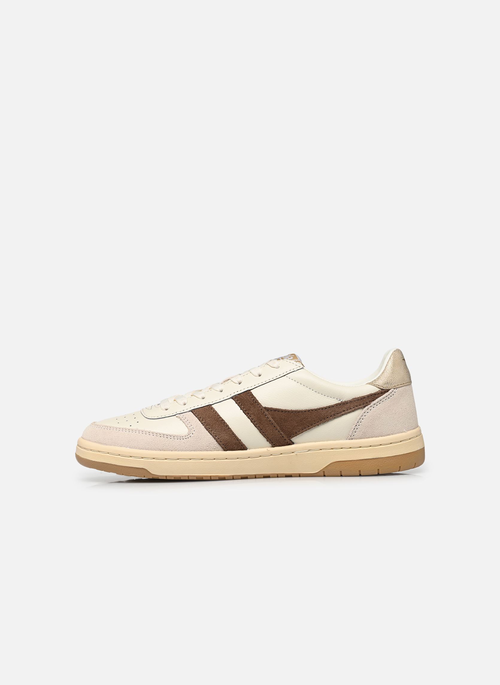 Baskets basses HAWK W femme blanc Gola Baskets basses HAWK W femme blanc OFF WHITE/OTTER/GOLD