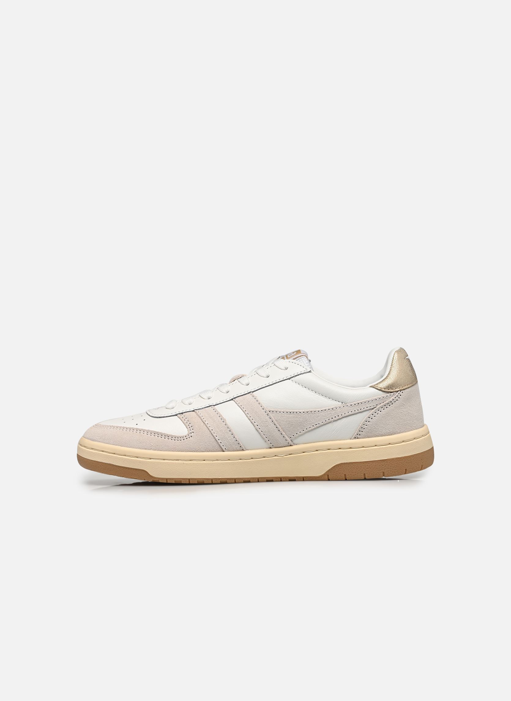 Baskets basses HAWK W femme blanc Gola Baskets basses HAWK W femme blanc WHITE/WHITE/GOLD