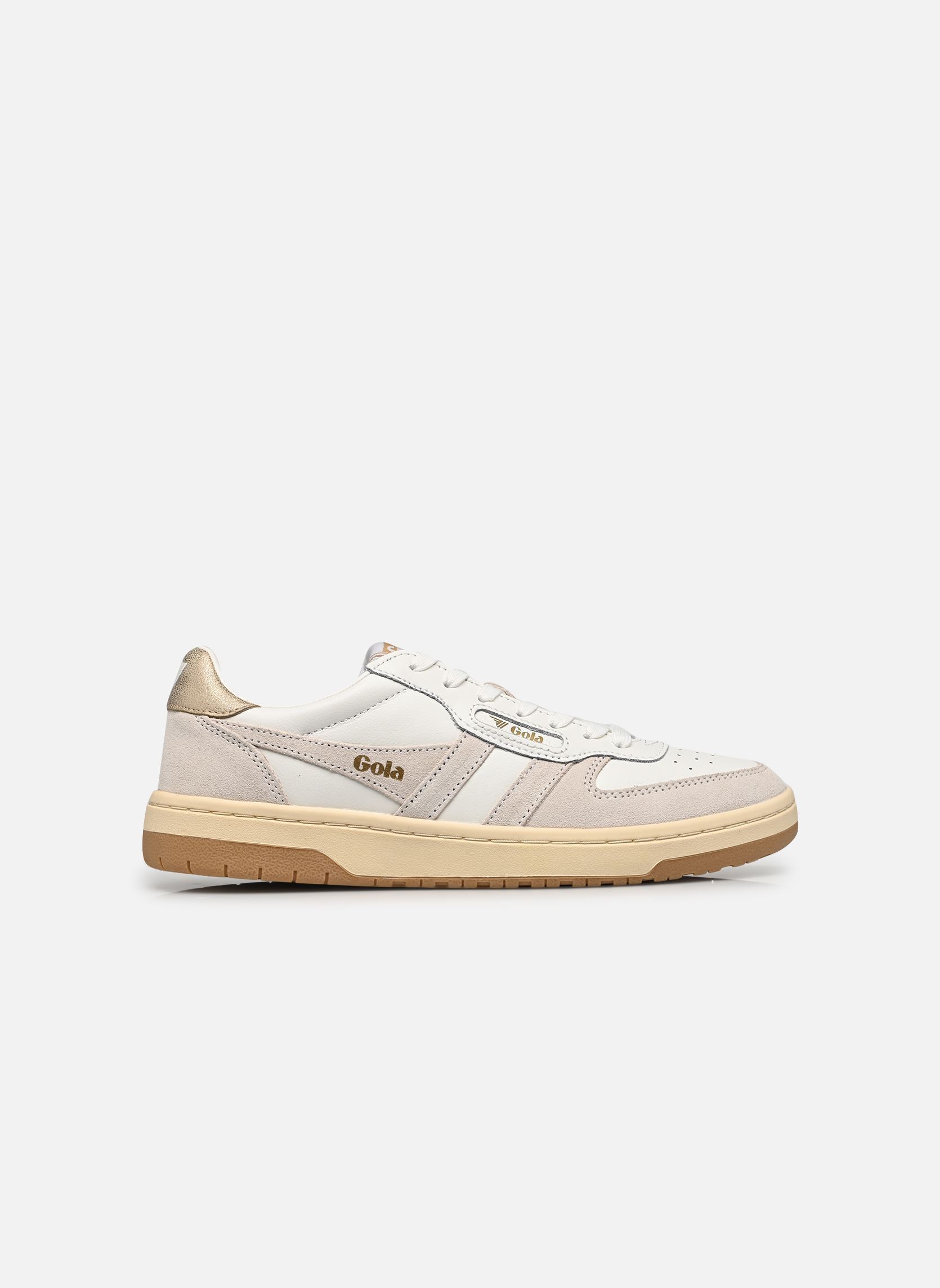 Baskets basses HAWK W femme blanc Gola Baskets basses HAWK W femme blanc WHITE/WHITE/GOLD