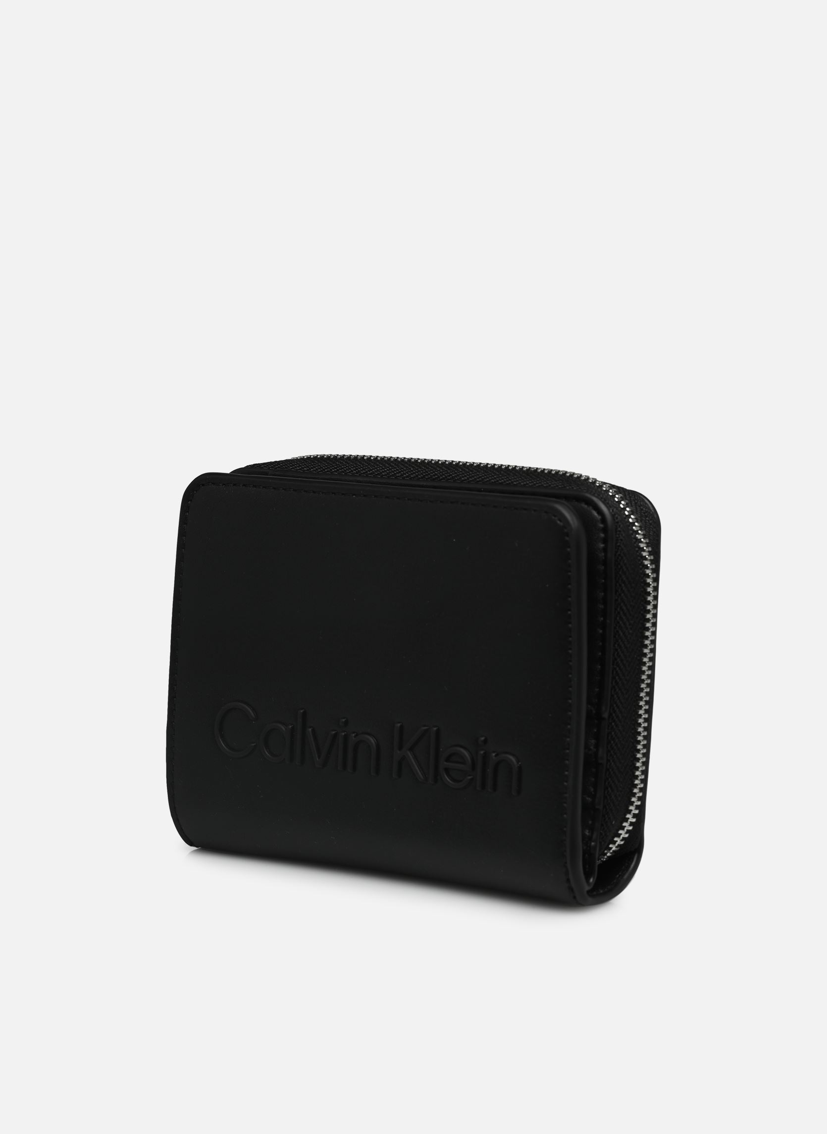 Portefeuilles CK SET ZA WALLET MD femme noir Calvin Klein Portefeuilles CK SET ZA WALLET MD femme noir CK BLACK