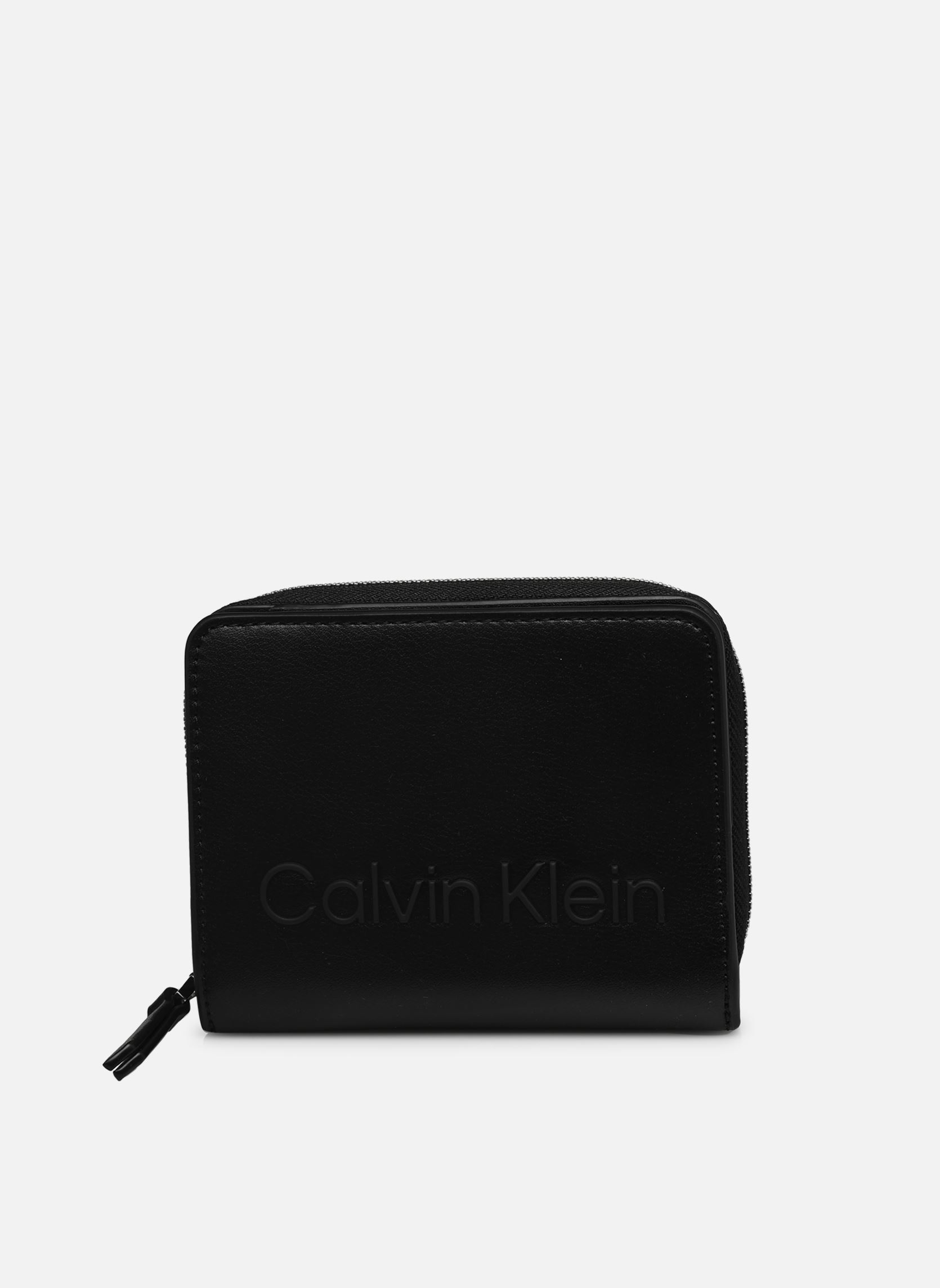 Portefeuilles CK SET ZA WALLET MD femme noir Calvin Klein Portefeuilles CK SET ZA WALLET MD femme noir CK BLACK
