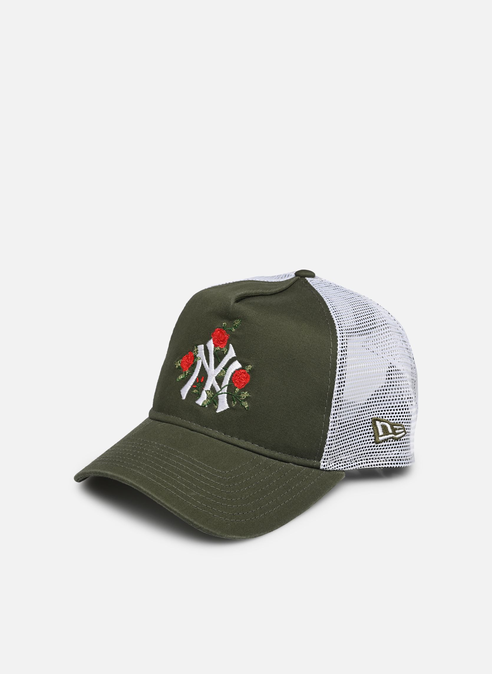 Petten Flower Trucker groen New Era Petten Flower Trucker groen New York Yankees Nov