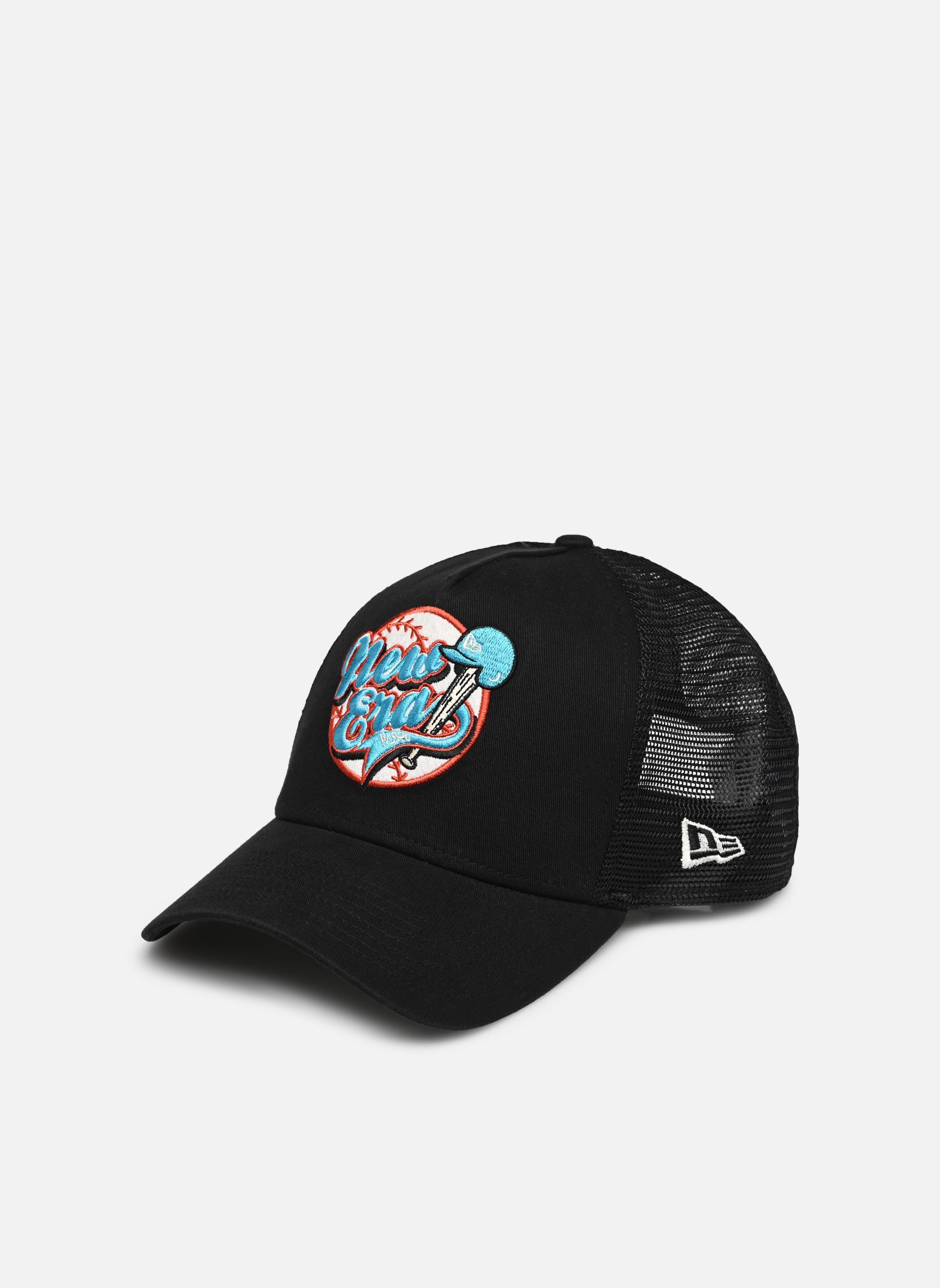 Cappellini Ne Heritage Trucker nero New Era Cappellini Ne Heritage Trucker nero New Era Blk