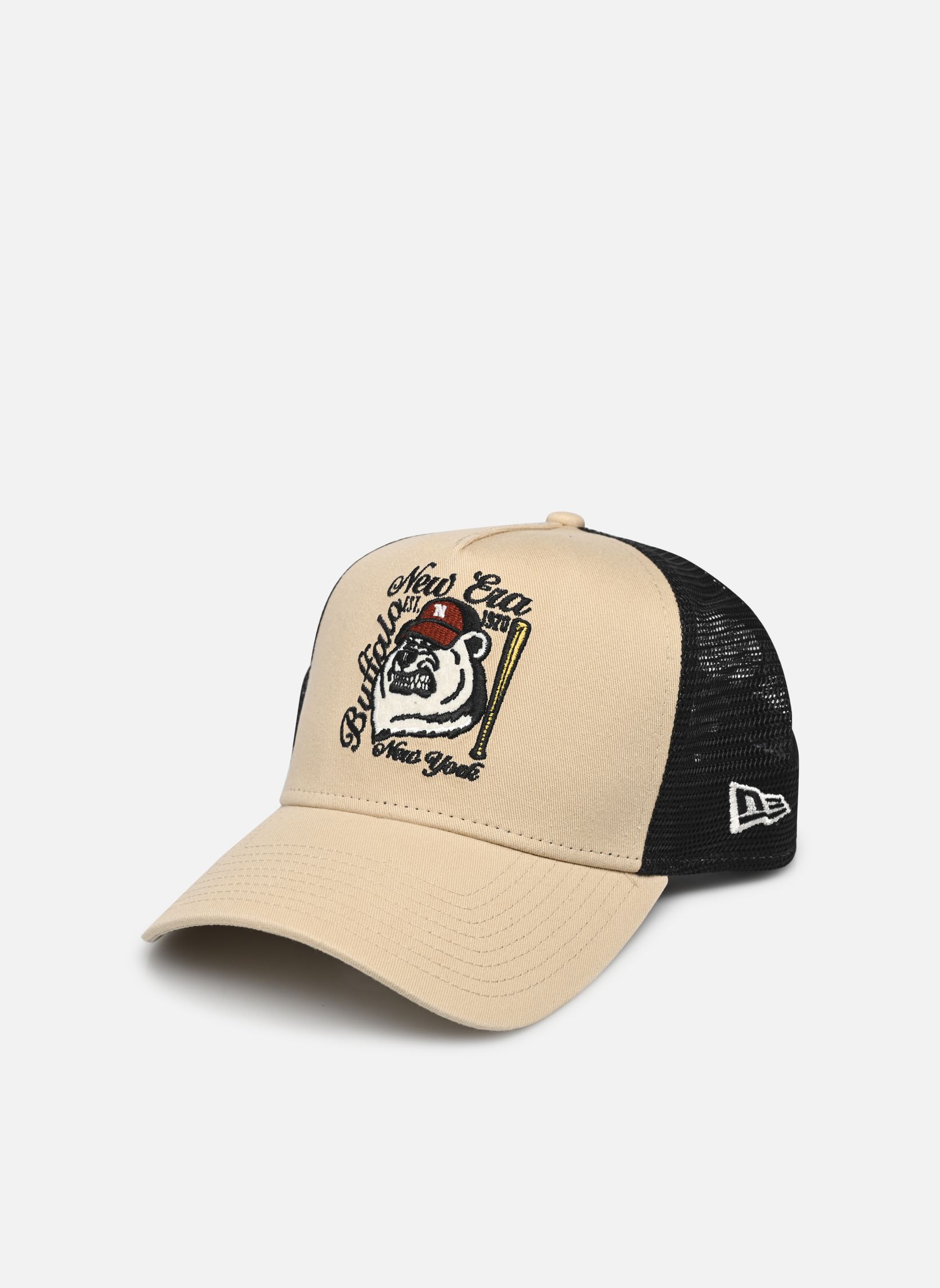 Kappen Ne Heritage Trucker beige New Era Kappen Ne Heritage Trucker beige New Era Oml