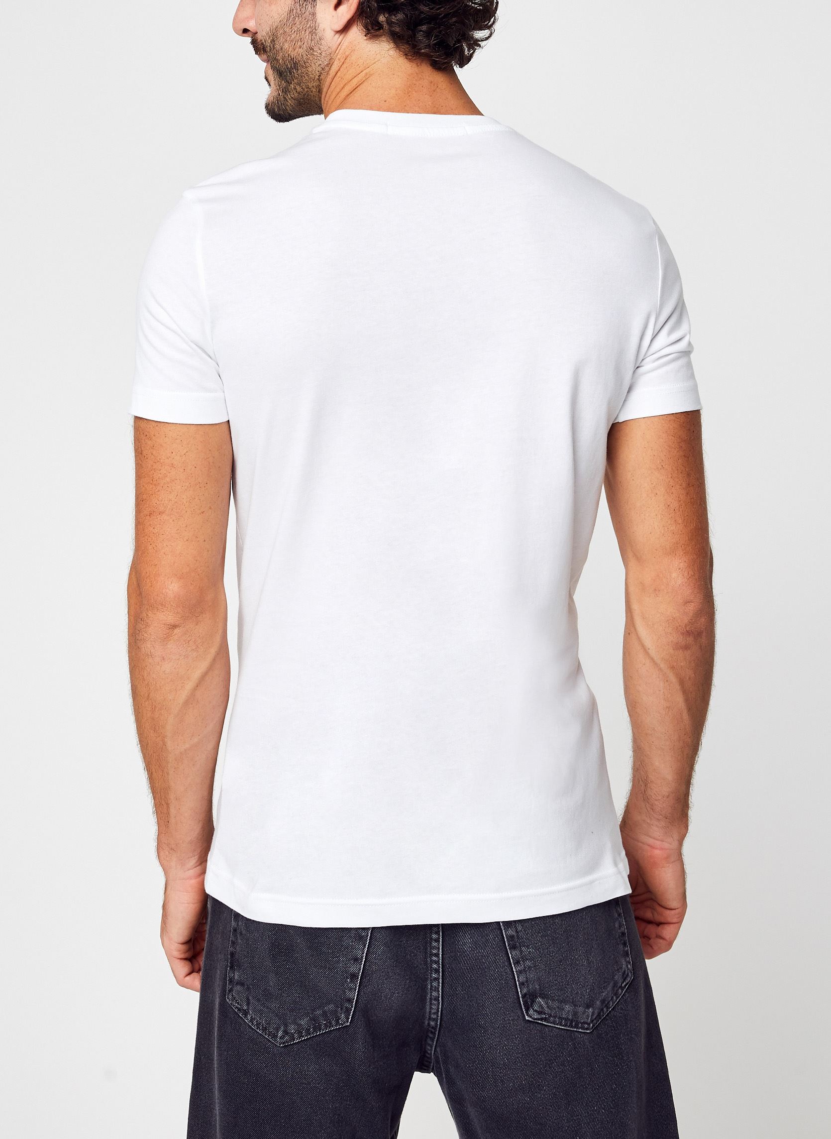 Tee-shirts Core Institutional Logo Slim Tee homme blanc Calvin Klein Jeans Tee-shirts Core Institutional Logo Slim Tee homme blanc BRIGHT WHITE