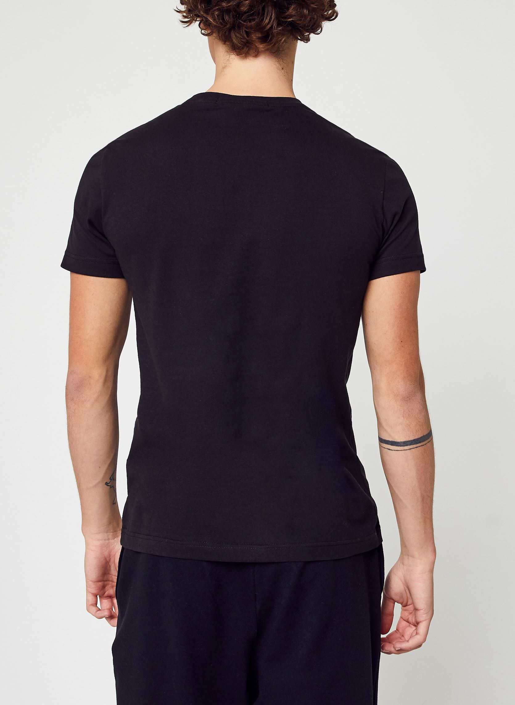 Tee-shirts Core Institutional Logo Slim Tee homme noir Calvin Klein Jeans Tee-shirts Core Institutional Logo Slim Tee homme noir CK BLACK