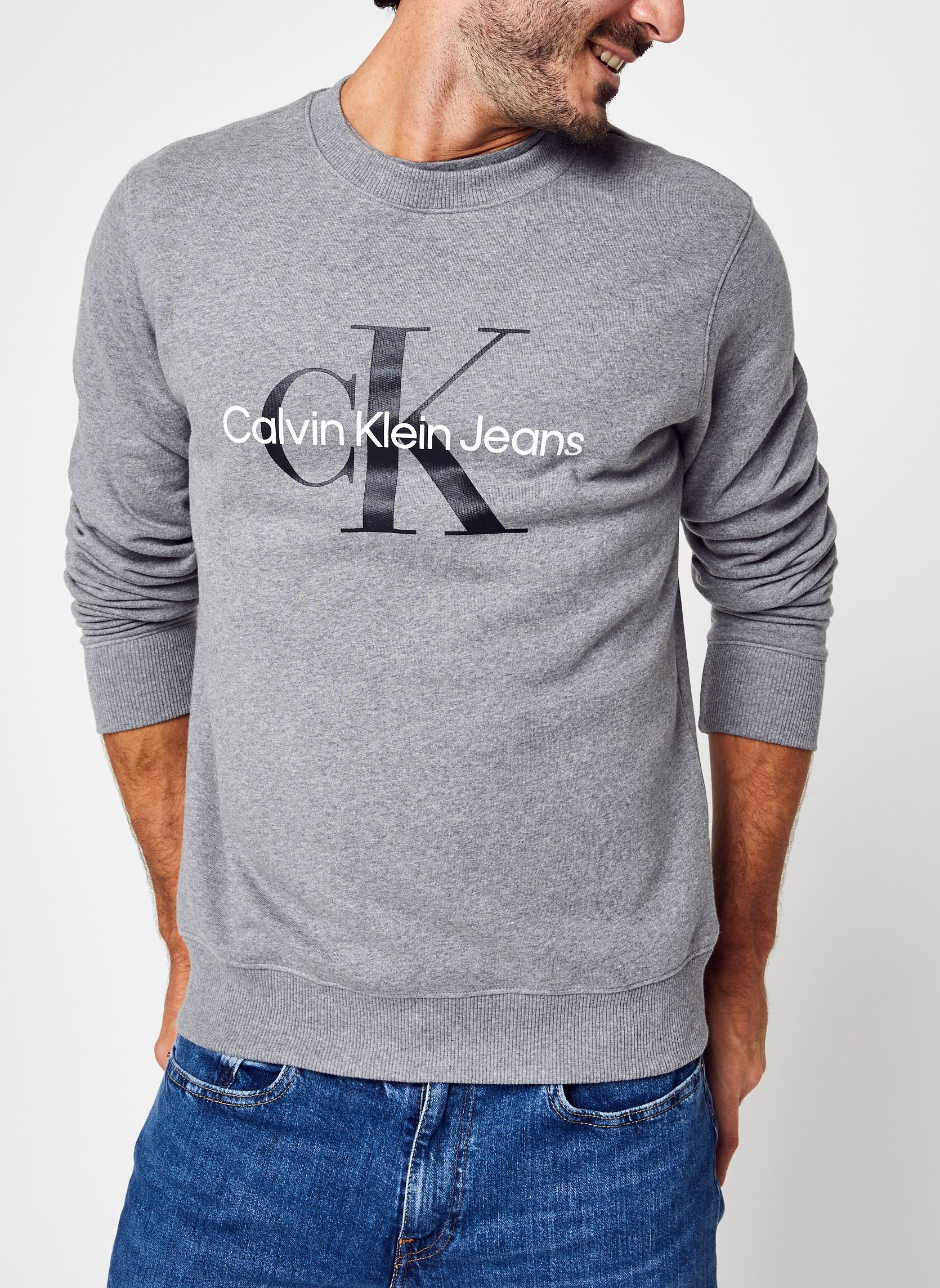 Sweat shirt Calvin Klein Jeans Jeans Sweat Homme Core Monologo EU