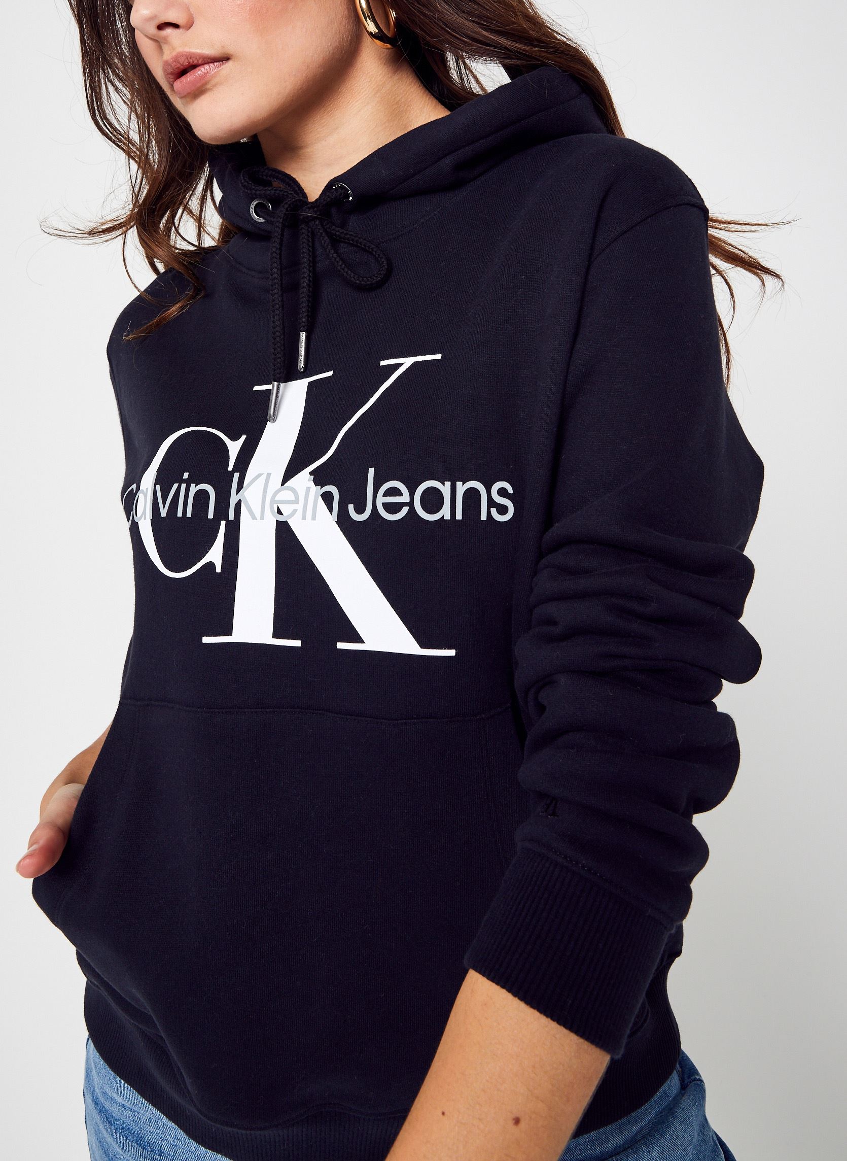 Vêtements Calvin Klein Jeans Core Monogram Hoodie pour Accessoires