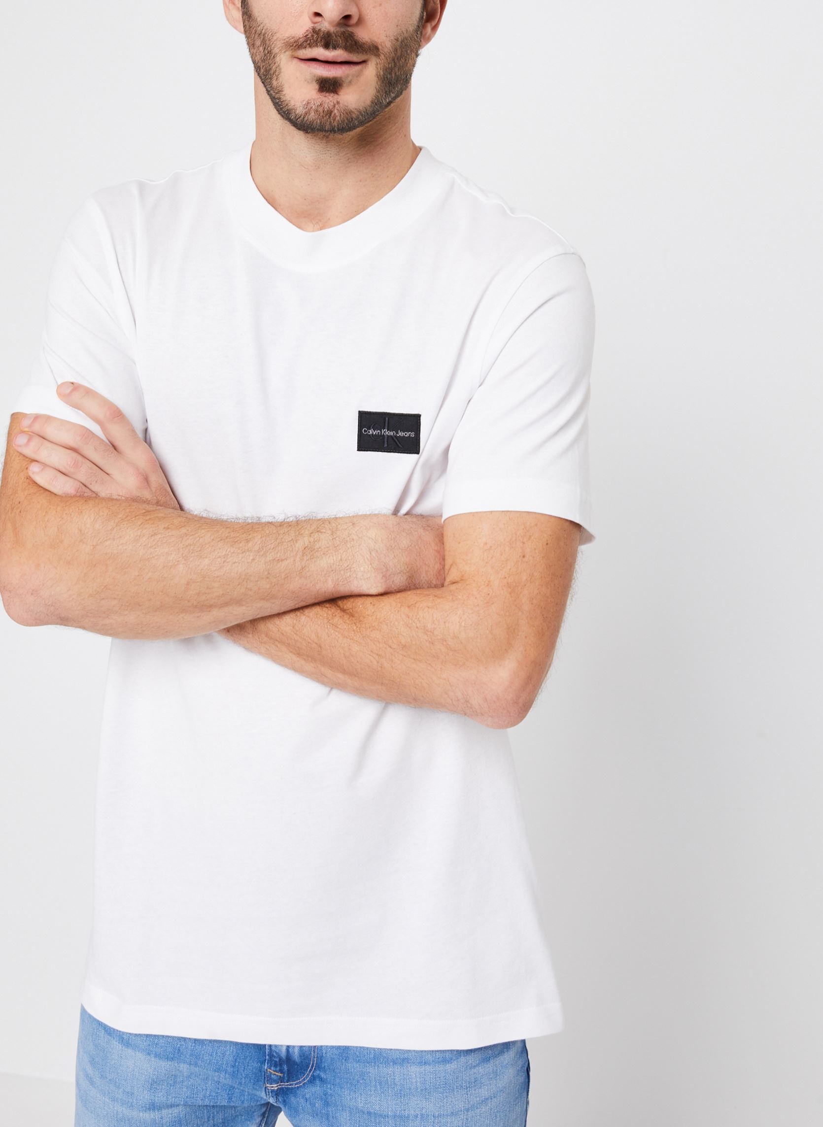 Vêtements Calvin Klein Jeans Shrunken Badge Tee pour Accessoires