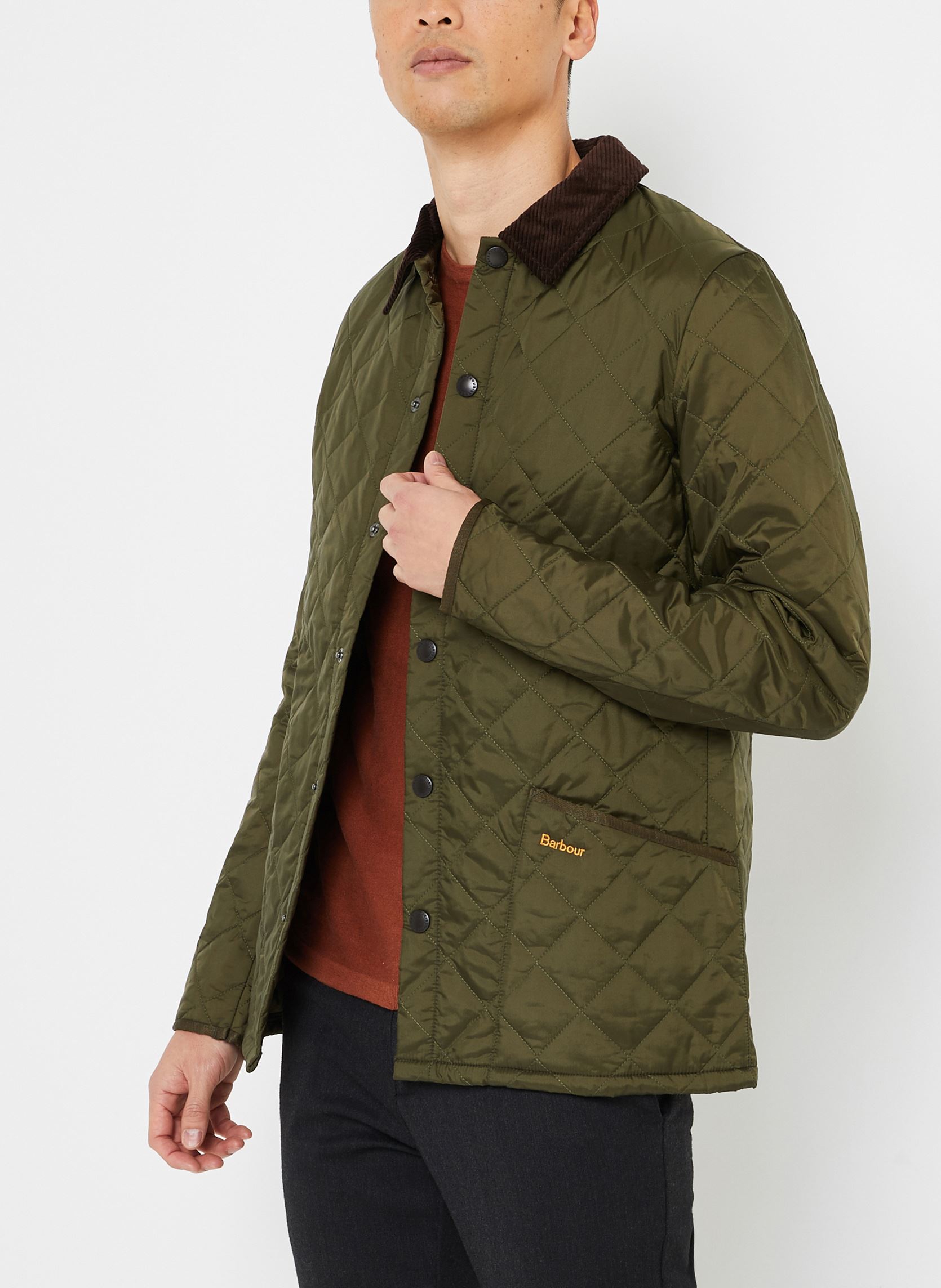 Doudounes Heritage Liddesdale Quilt homme vert Barbour Doudounes Heritage Liddesdale Quilt homme vert OLIVE