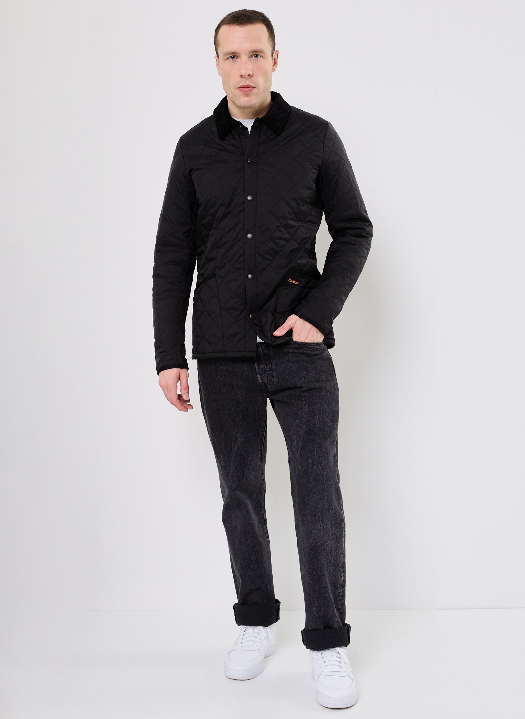 Doudounes Heritage Liddesdale Quilt homme noir Barbour Doudounes Heritage Liddesdale Quilt homme noir BLACK