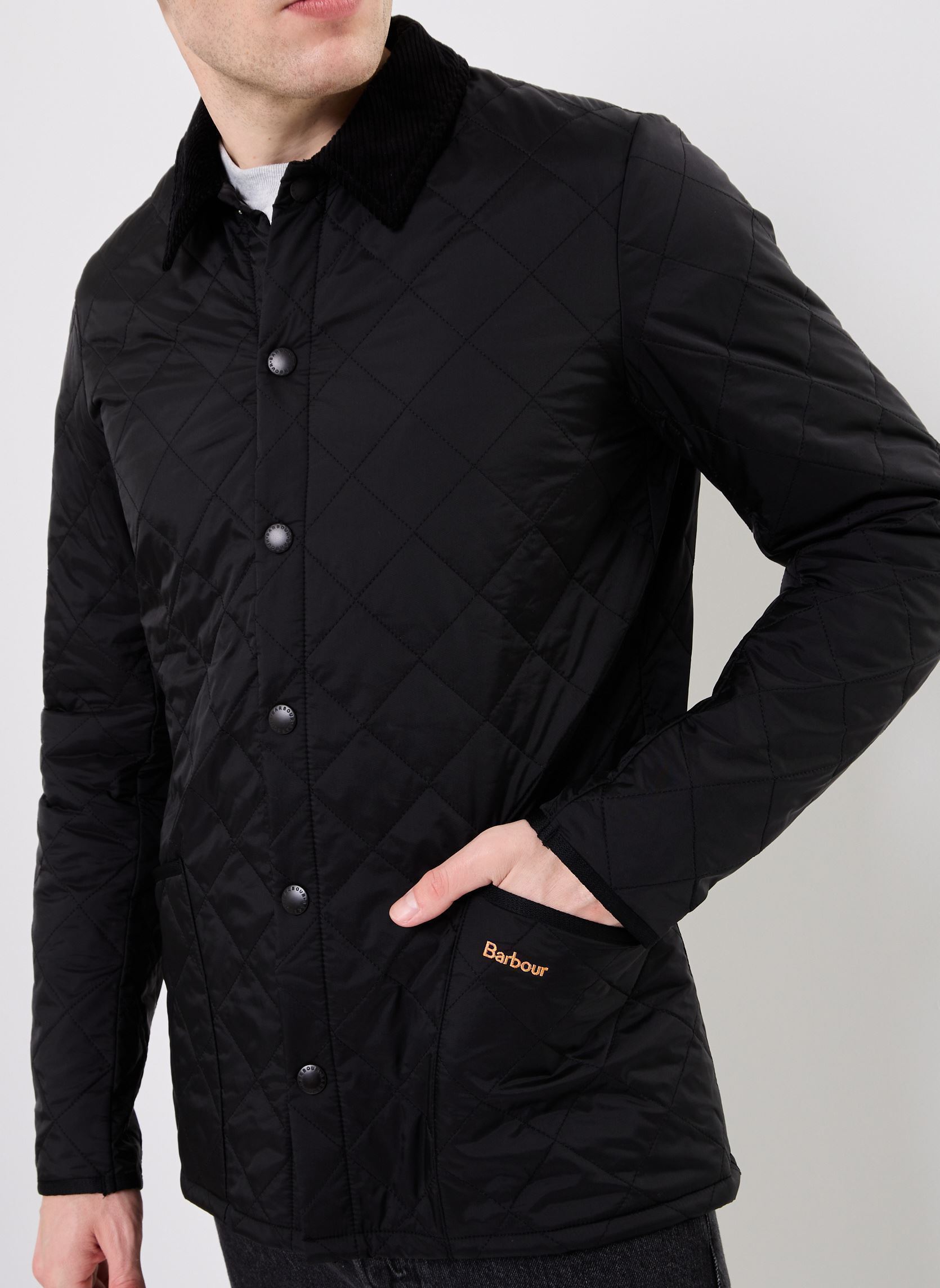 Doudounes Heritage Liddesdale Quilt homme noir Barbour Doudounes Heritage Liddesdale Quilt homme noir BLACK