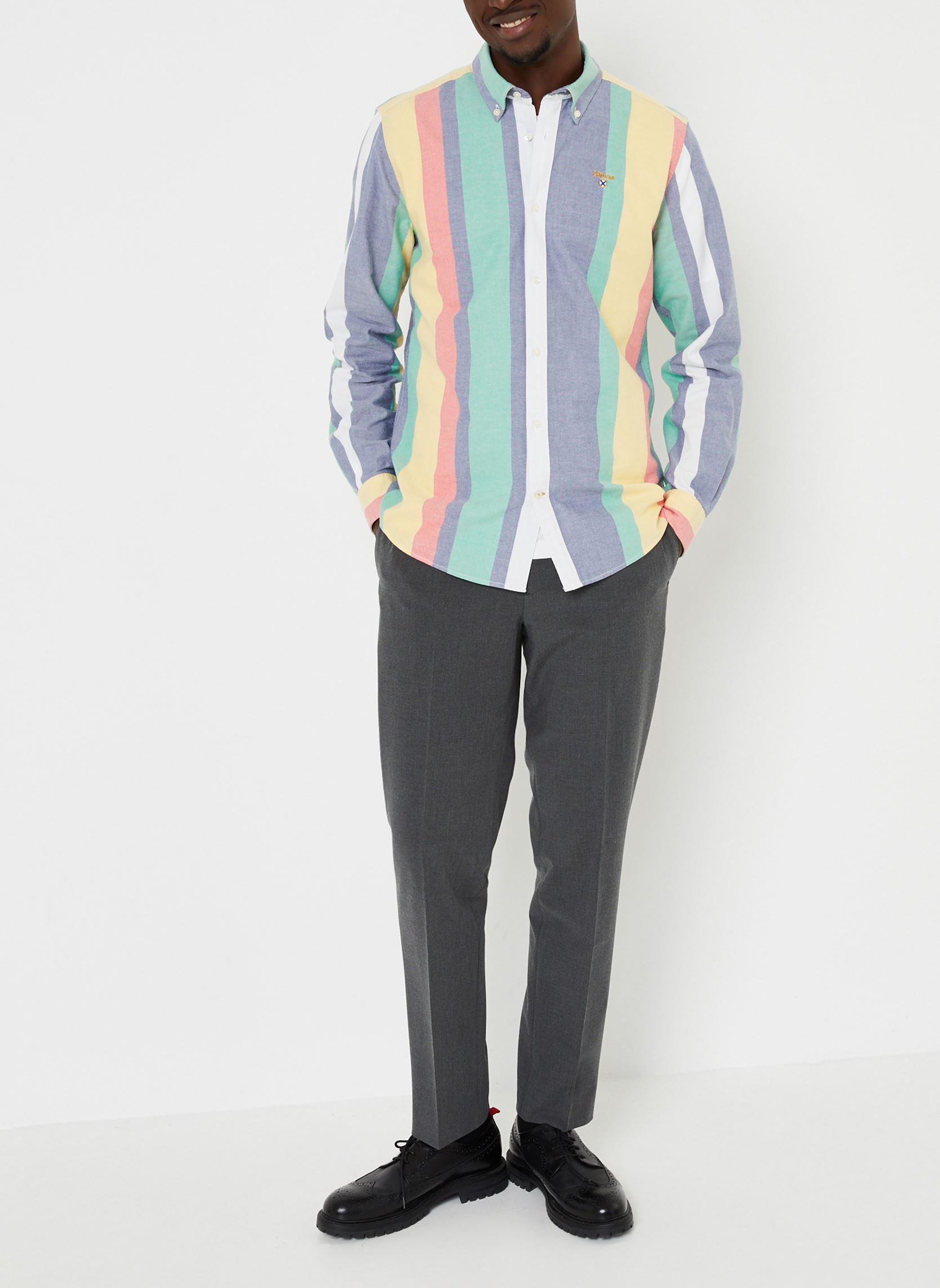 Chemises Fulwell Tailored Shirt homme multicolore Barbour Chemises Fulwell Tailored Shirt homme multicolore CHAMBRAY