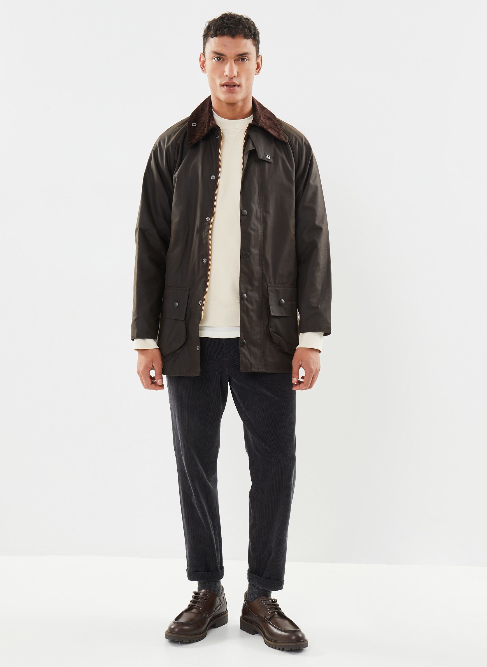 Parkas Beaufort Wax Jacket herren grün Barbour Parkas Beaufort Wax Jacket herren grün OLIVE