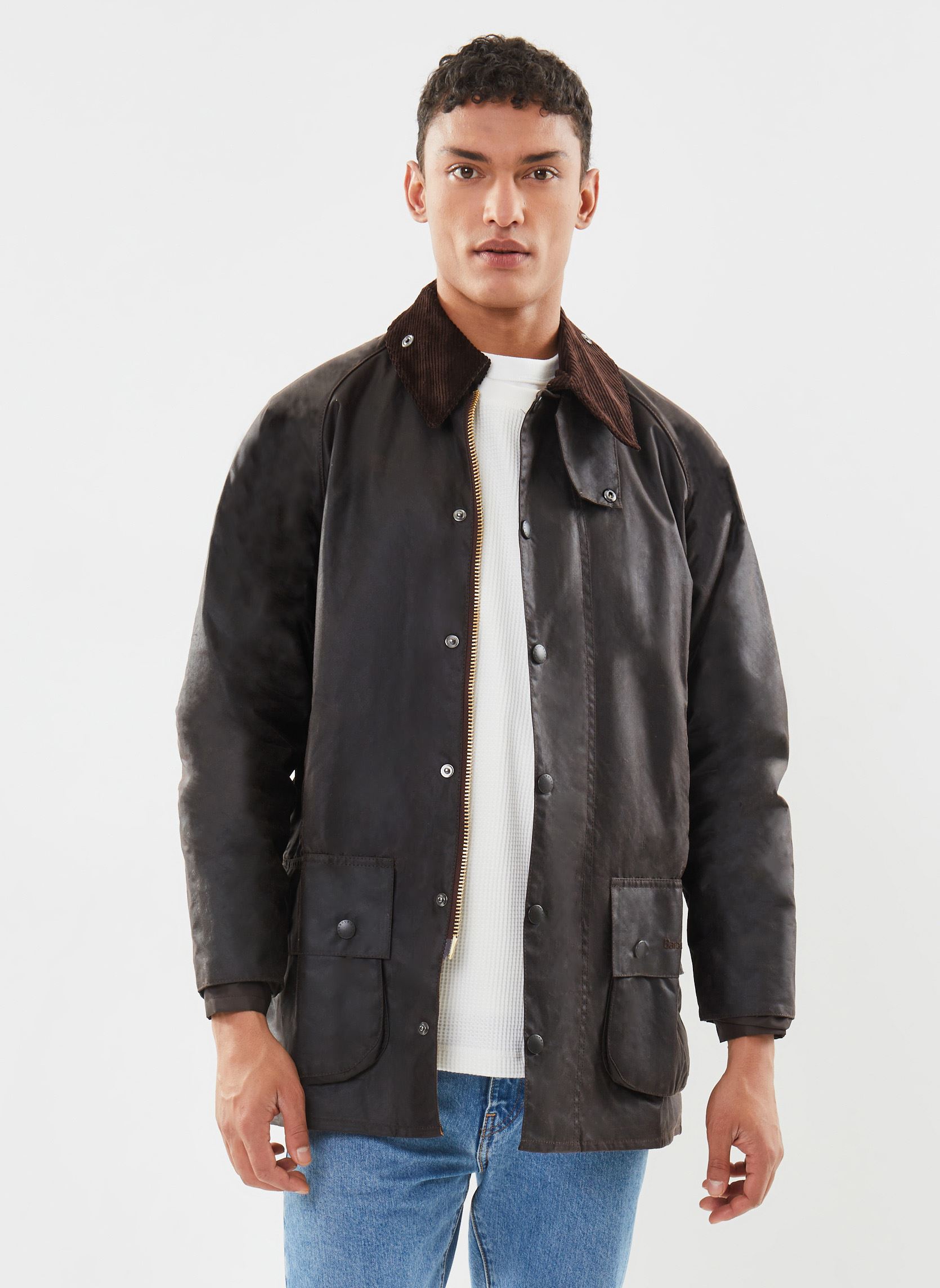 Parkas Beaufort Wax Jacket herren braun Barbour Parkas Beaufort Wax Jacket herren braun RUSTIC