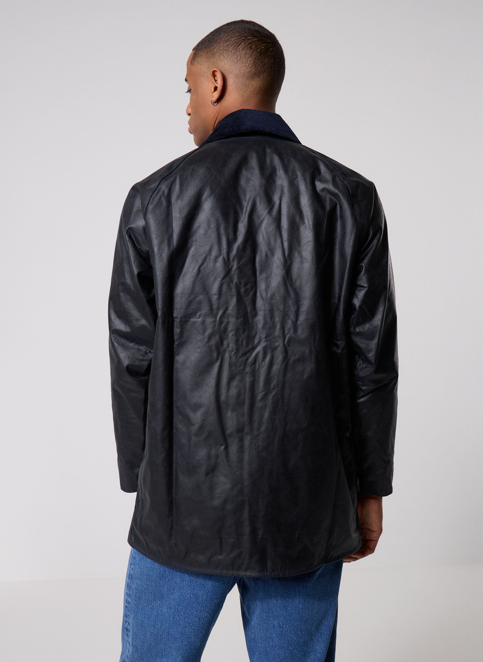 Parkas Beaufort Wax Jacket homme bleu Barbour Parkas Beaufort Wax Jacket homme bleu NAVY