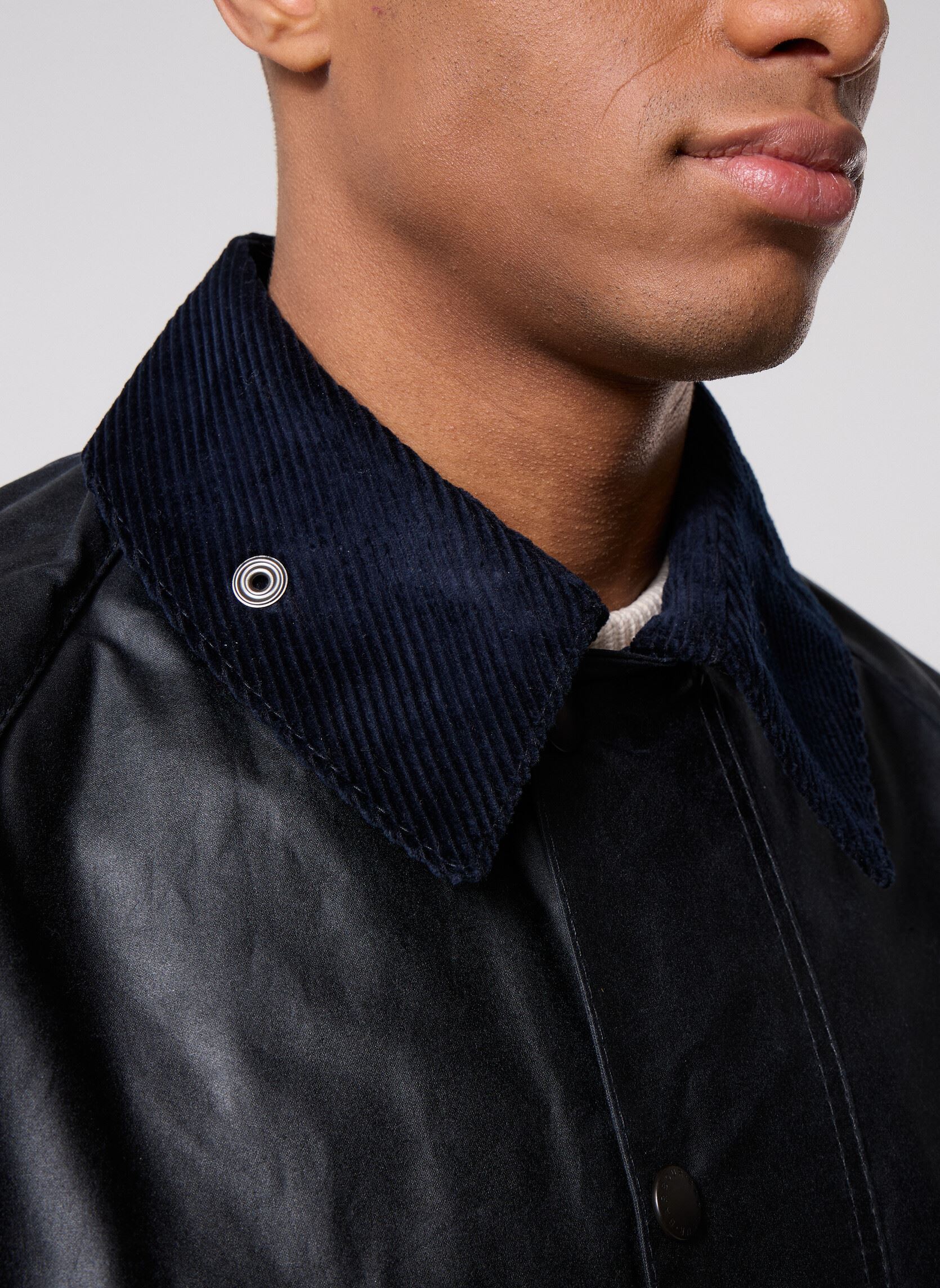 Parkas Beaufort Wax Jacket homme bleu Barbour Parkas Beaufort Wax Jacket homme bleu NAVY