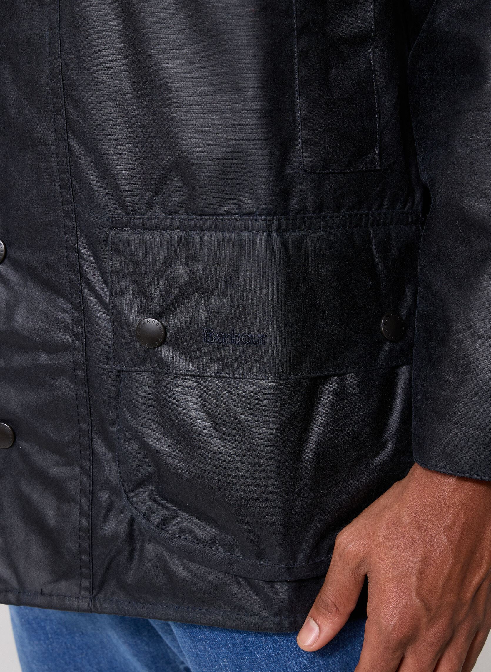 Parkas Beaufort Wax Jacket homme bleu Barbour Parkas Beaufort Wax Jacket homme bleu NAVY