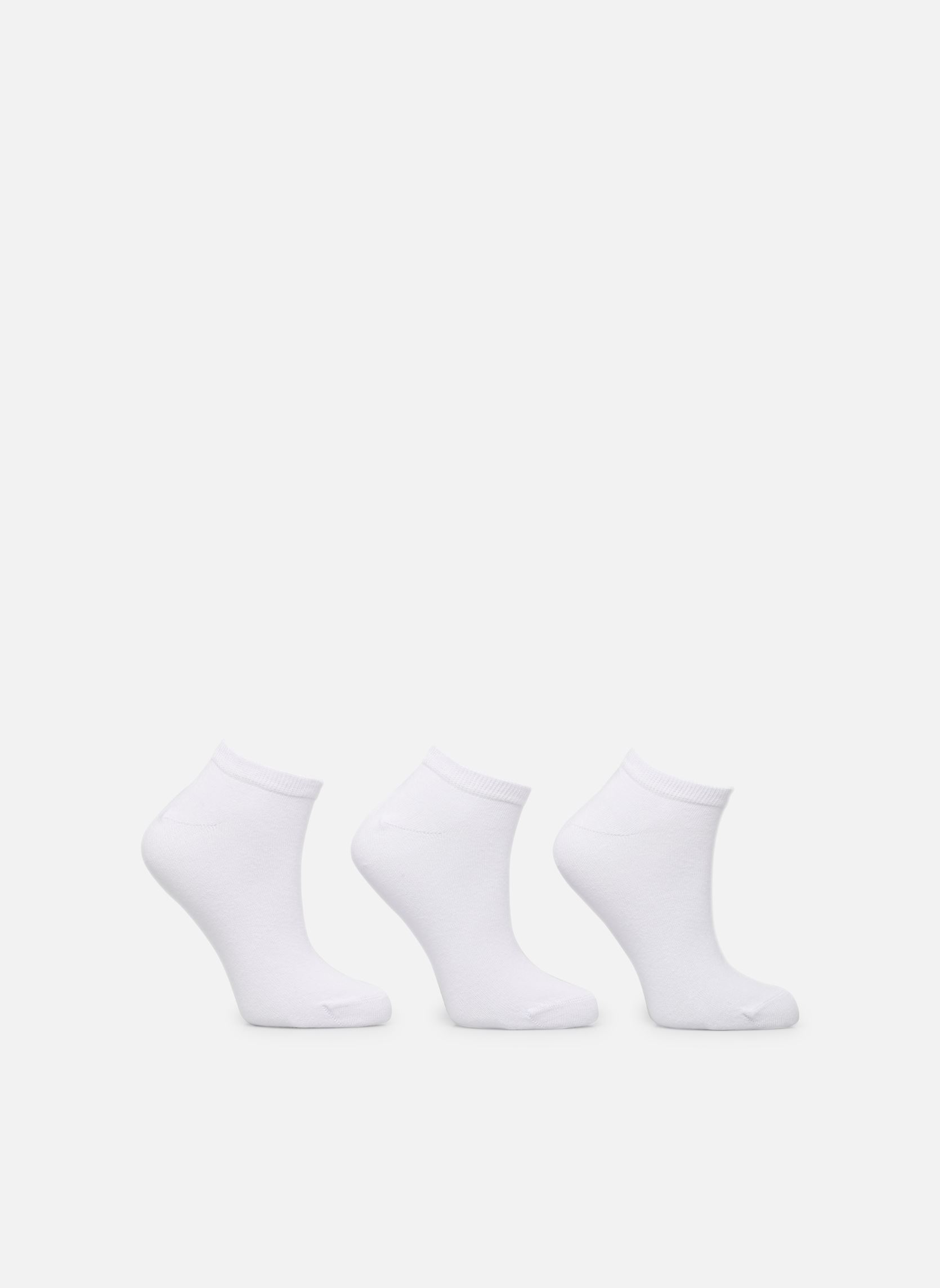 Sokken Lot de 3 paires invisible femme dames wit Sarenza Wear Sokken Lot de 3 paires invisible femme dames wit BLANC BLANC BLANC