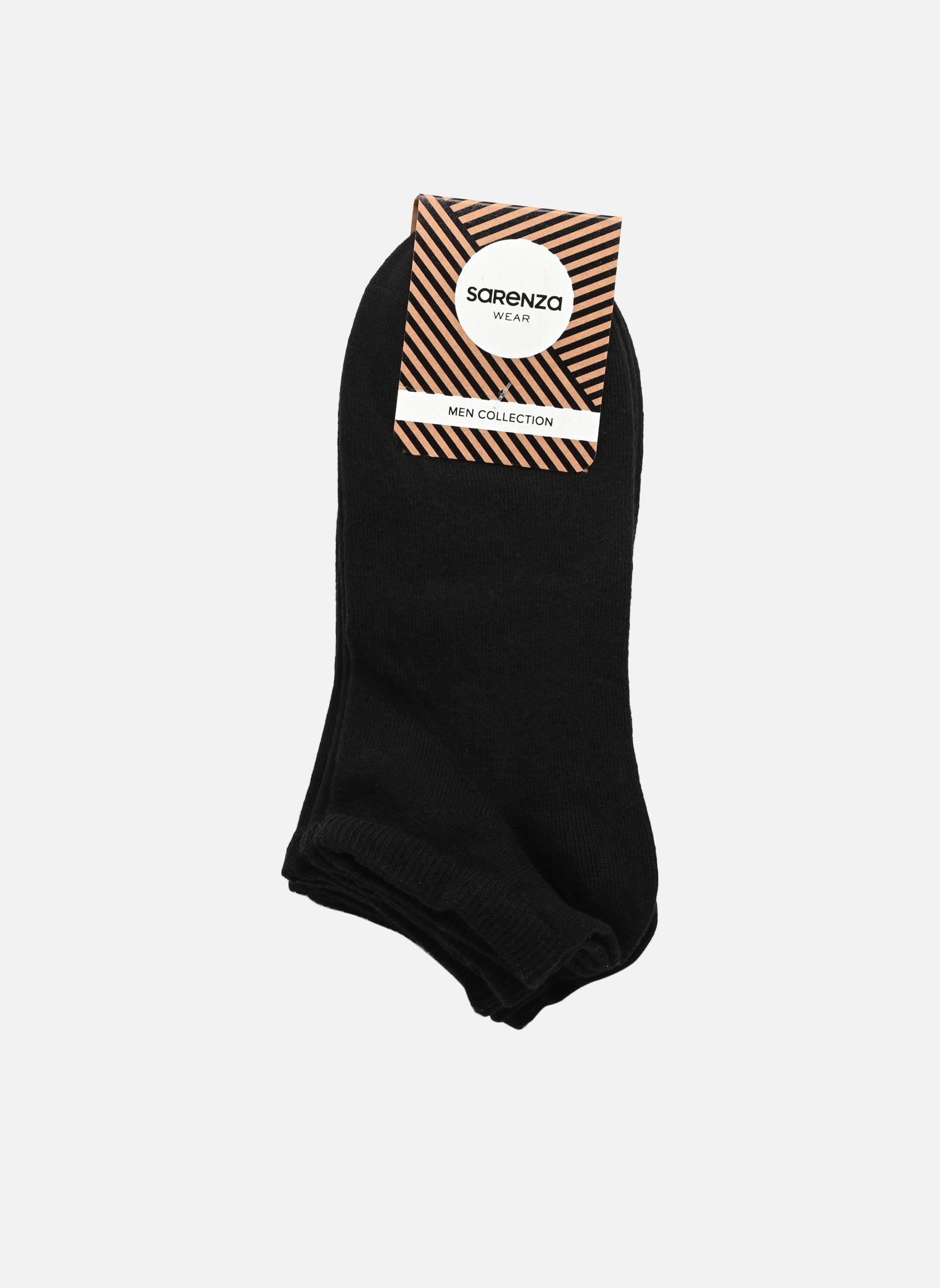 Socken Lot de 3 paires invisible homme herren schwarz Sarenza Wear Socken Lot de 3 paires invisible homme herren schwarz NOIR NOIR NOIR