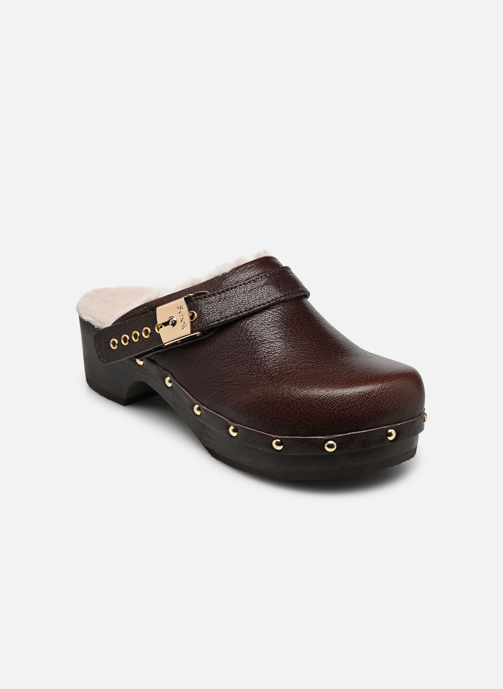 Mules PESCURA ROBIN ICONIC femme marron Scholl Mules PESCURA ROBIN ICONIC femme marron Brown