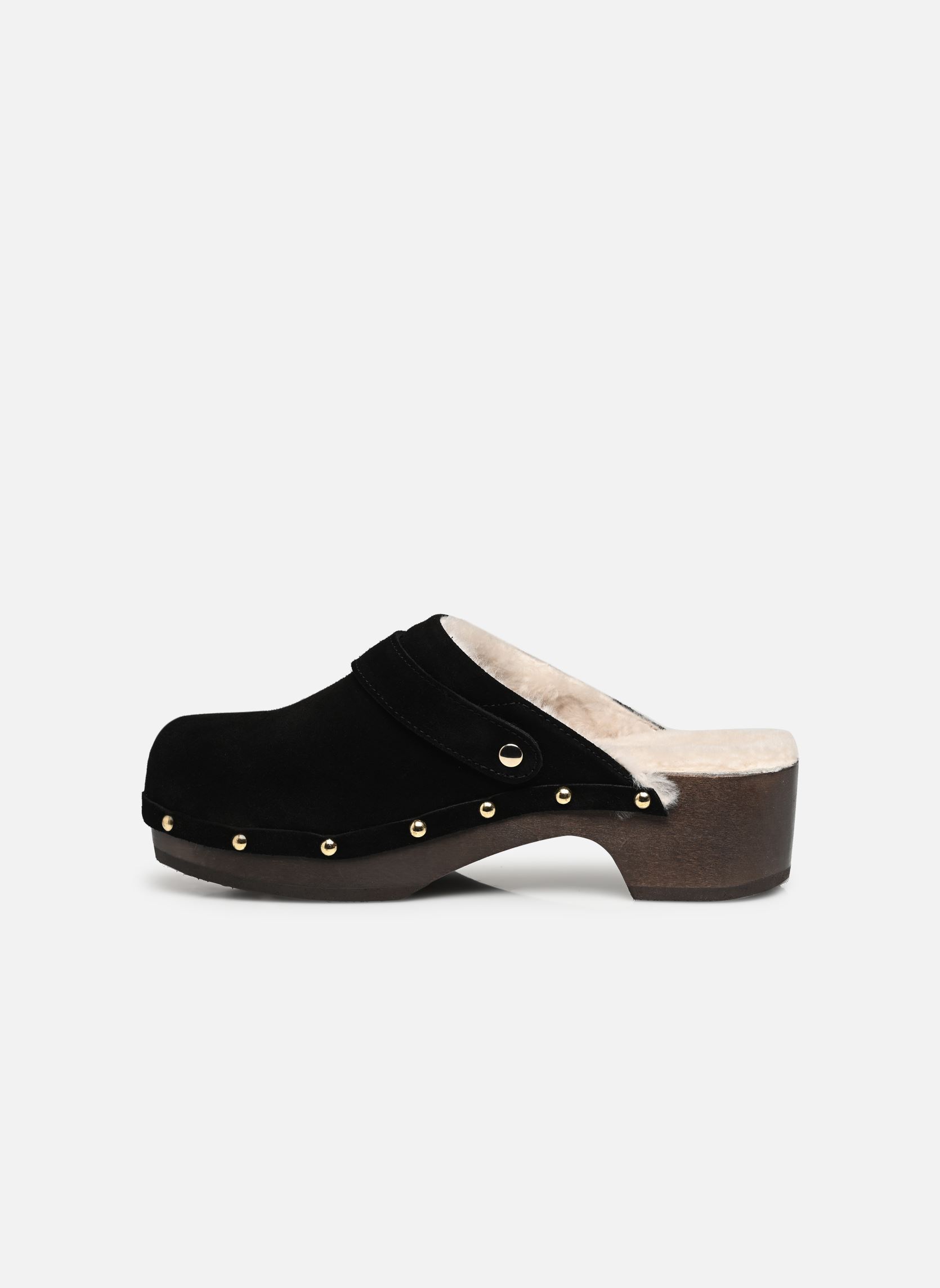 Pantoletten PESCURA ROBIN ICONIC damen schwarz Scholl Pantoletten PESCURA ROBIN ICONIC damen schwarz Black Suede