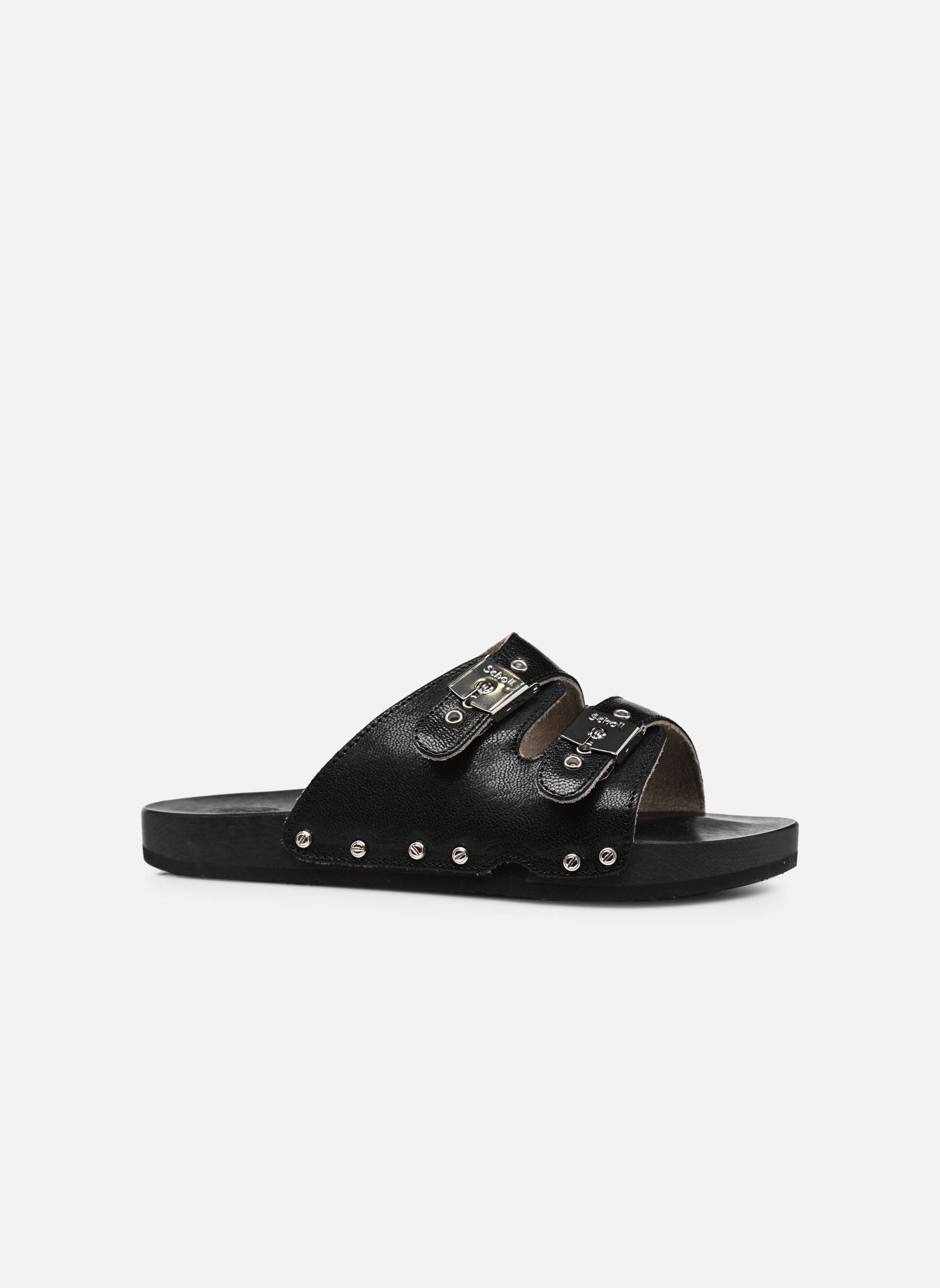 Pantoletten PESCURA 2 STRAPS FLEX ICONIC damen schwarz Scholl Pantoletten PESCURA 2 STRAPS FLEX ICONIC damen schwarz Black